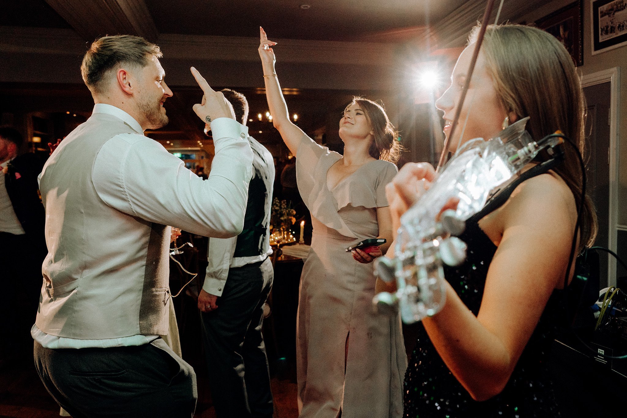 wedding party at the little fox