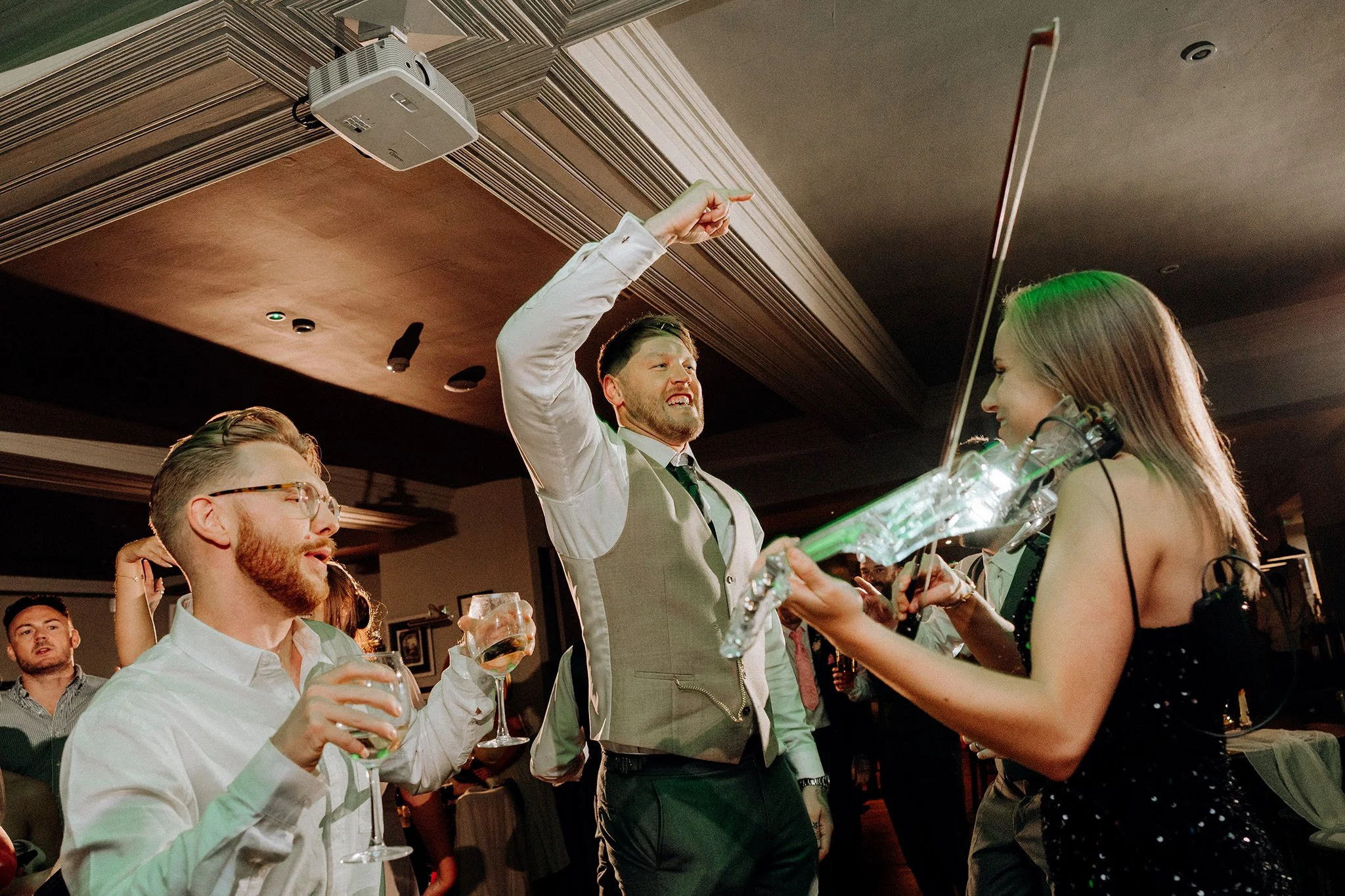 wedding party at the little fox