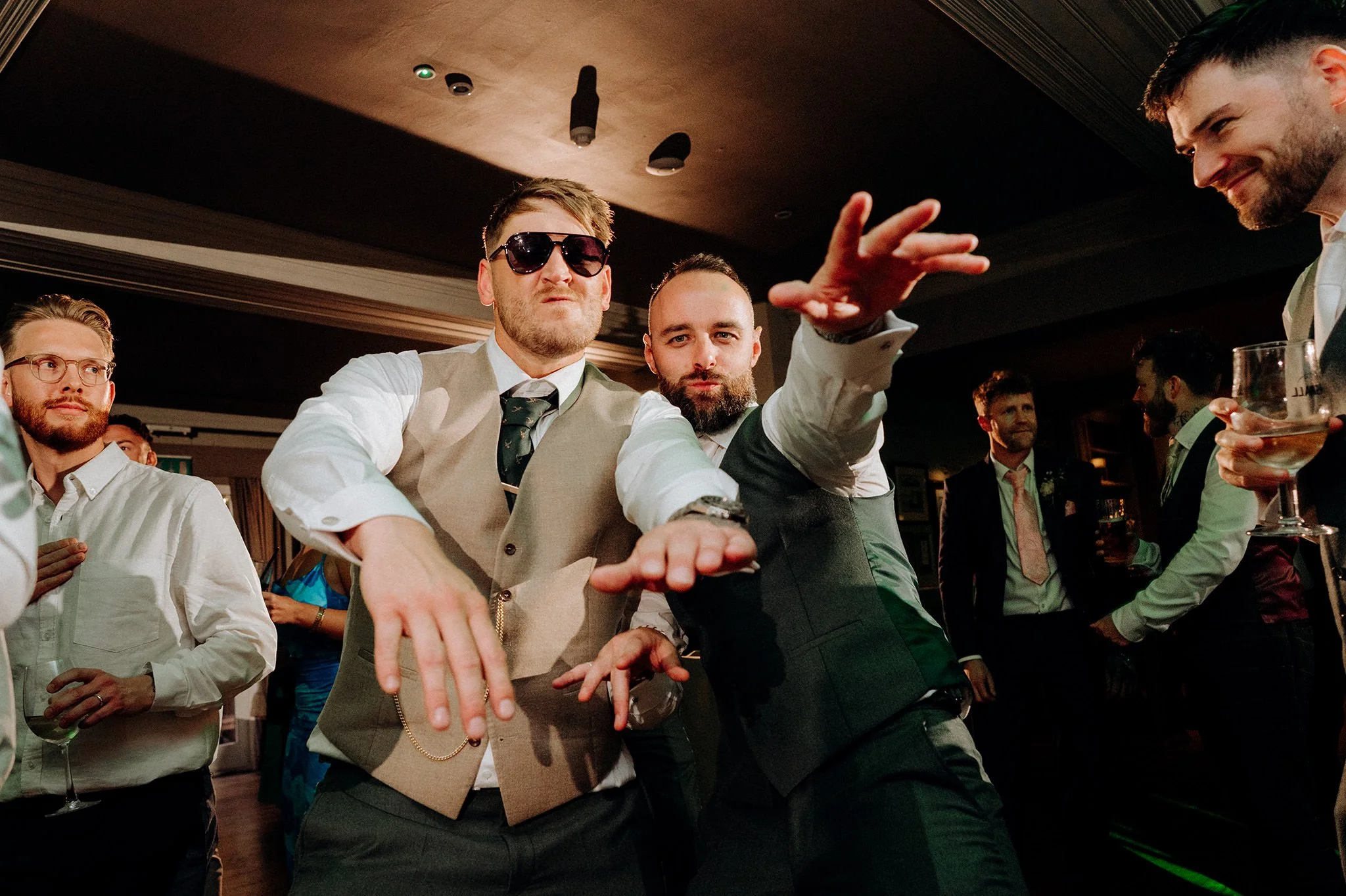 wedding party at the little fox