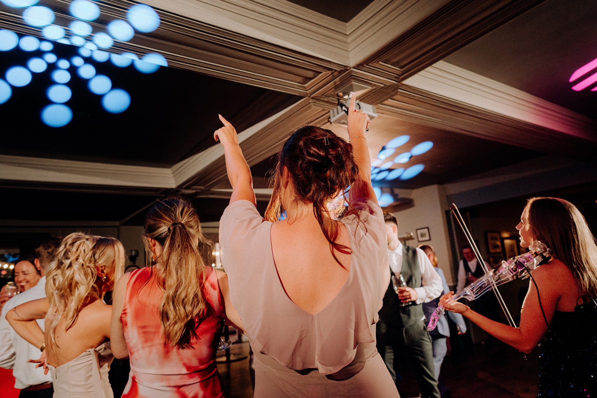 wedding party at the little fox