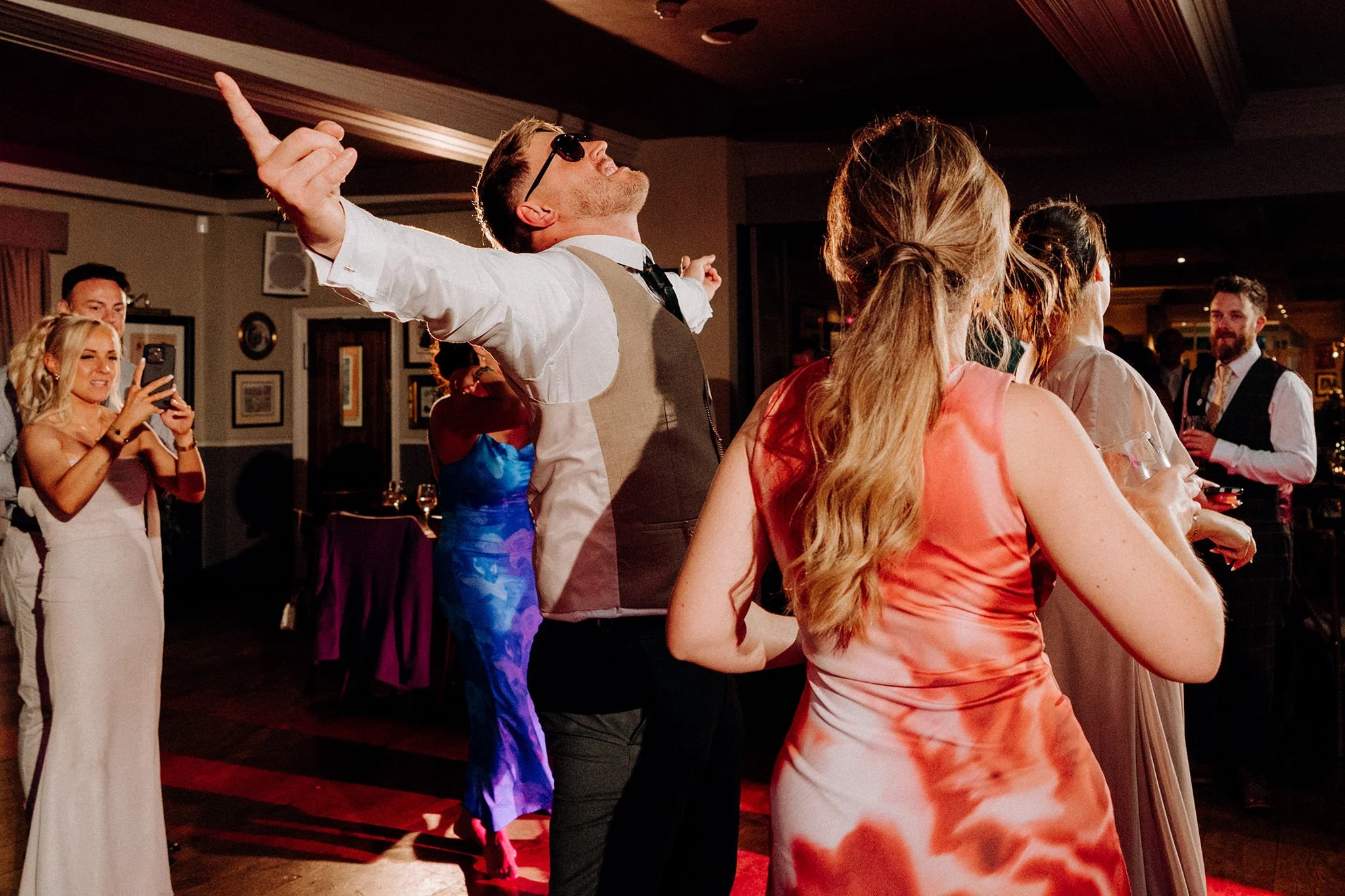 wedding party at the little fox