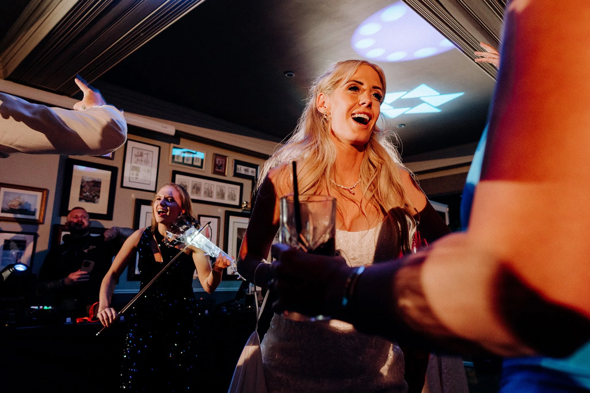 wedding party at the little fox