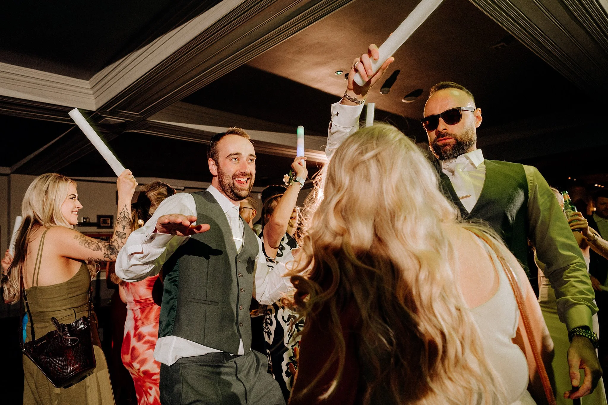 wedding party at the little fox