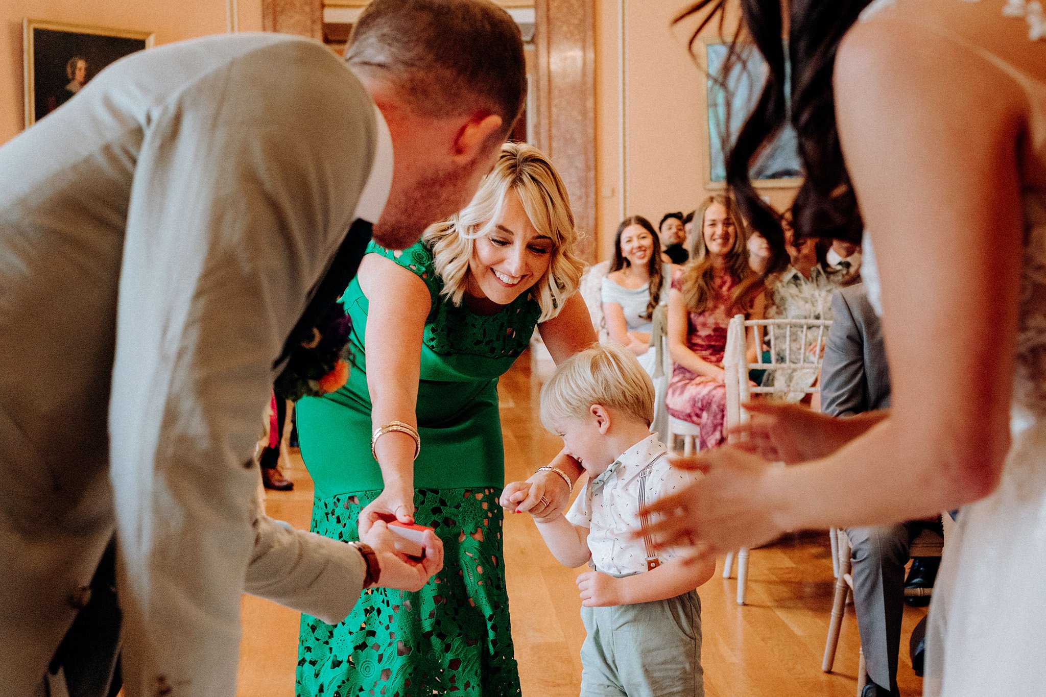 wedding ceremony at liverpool town hall