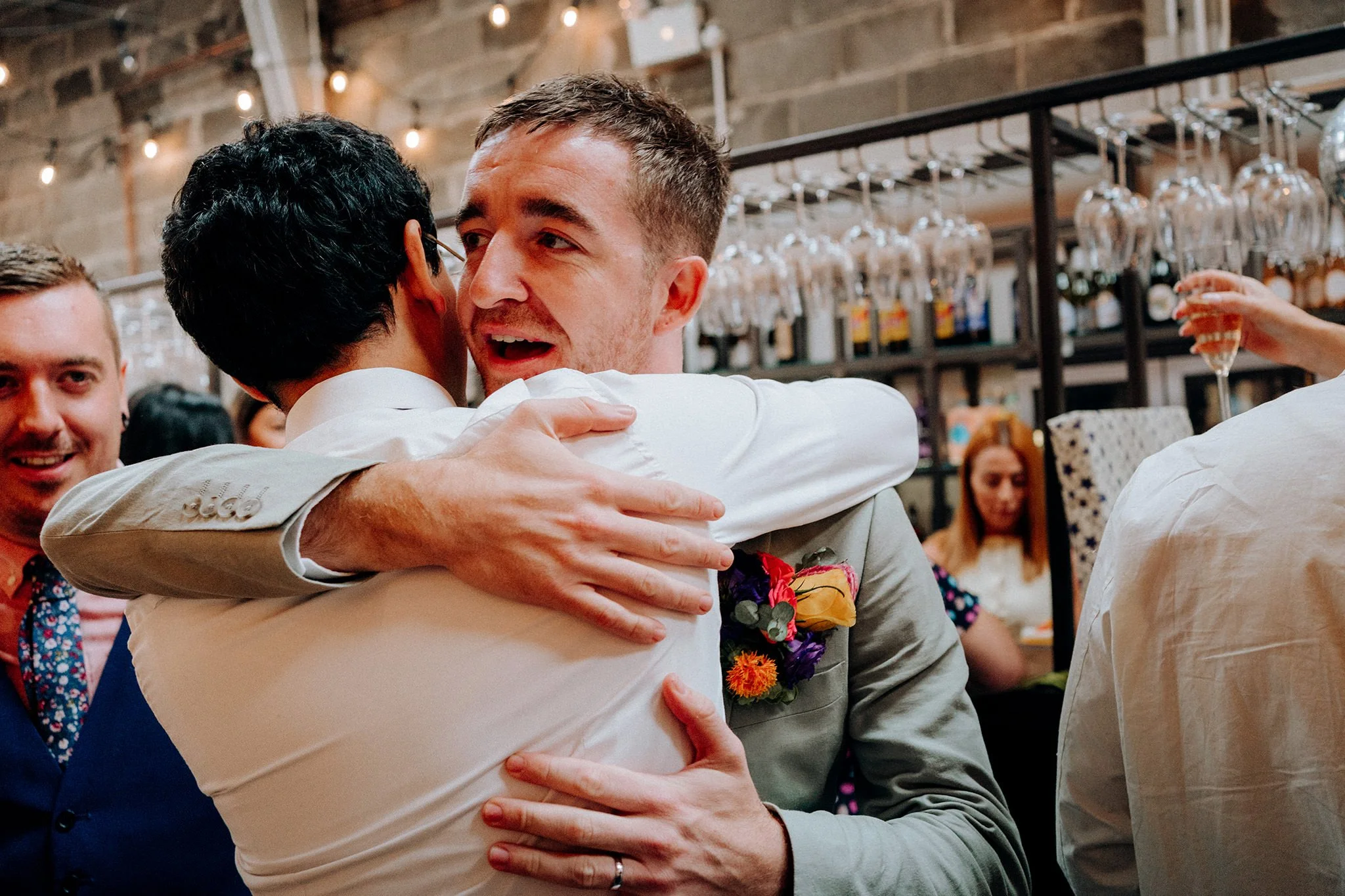 wedding reception at ten streets wine, liverpool