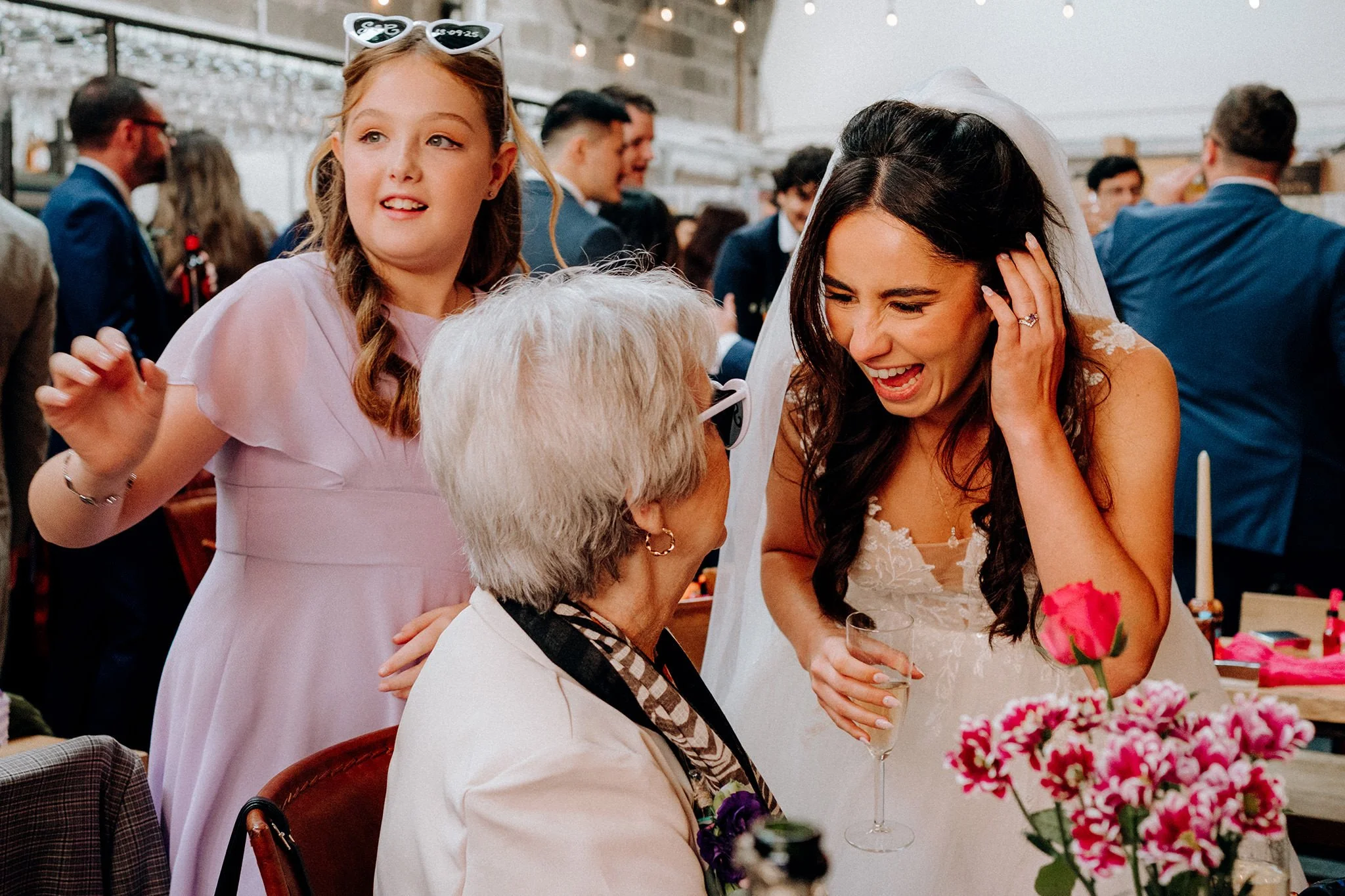 wedding reception at ten streets wine, liverpool