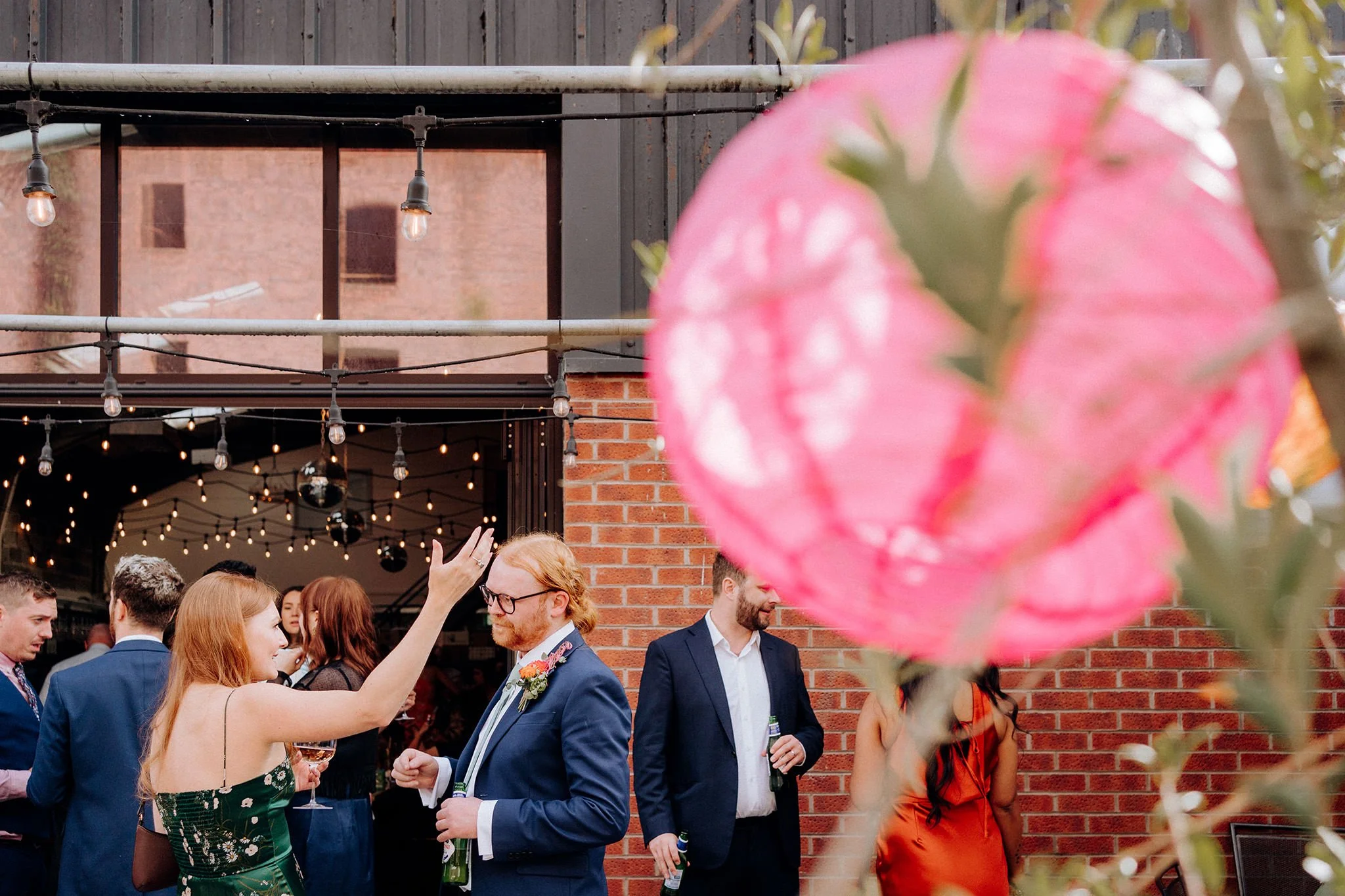 wedding reception at ten streets wine, liverpool