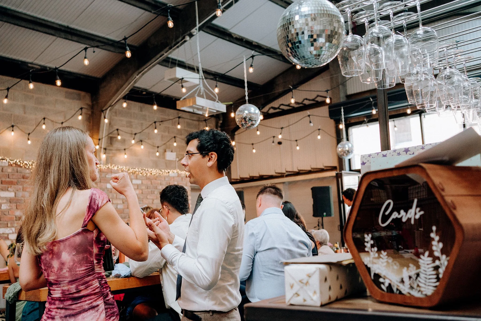 wedding reception at ten streets wine, liverpool