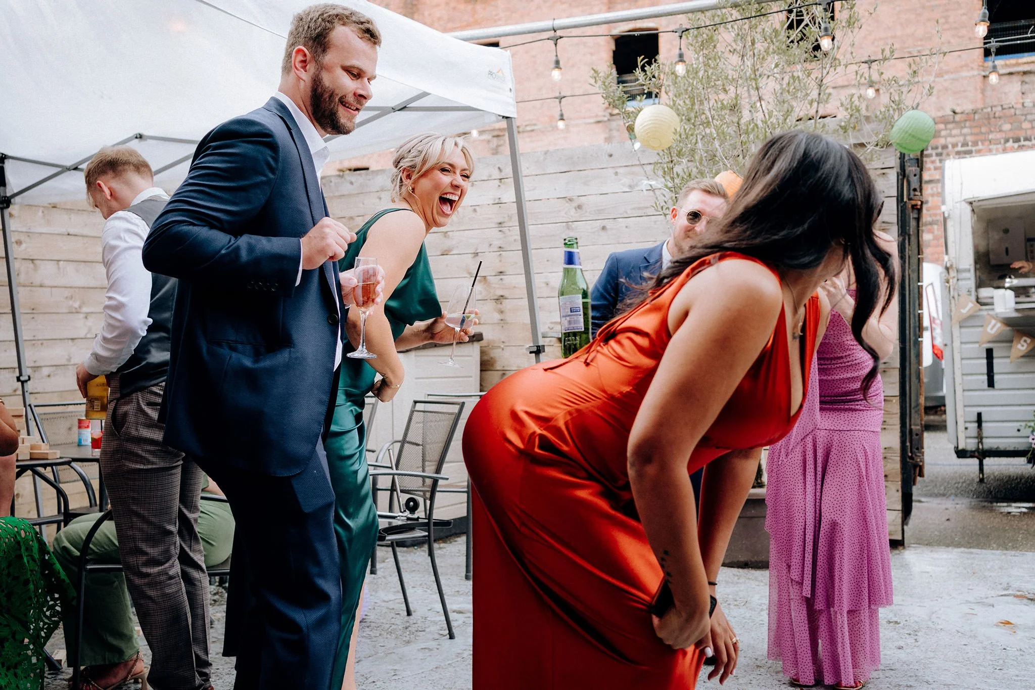 wedding reception at ten streets wine, liverpool