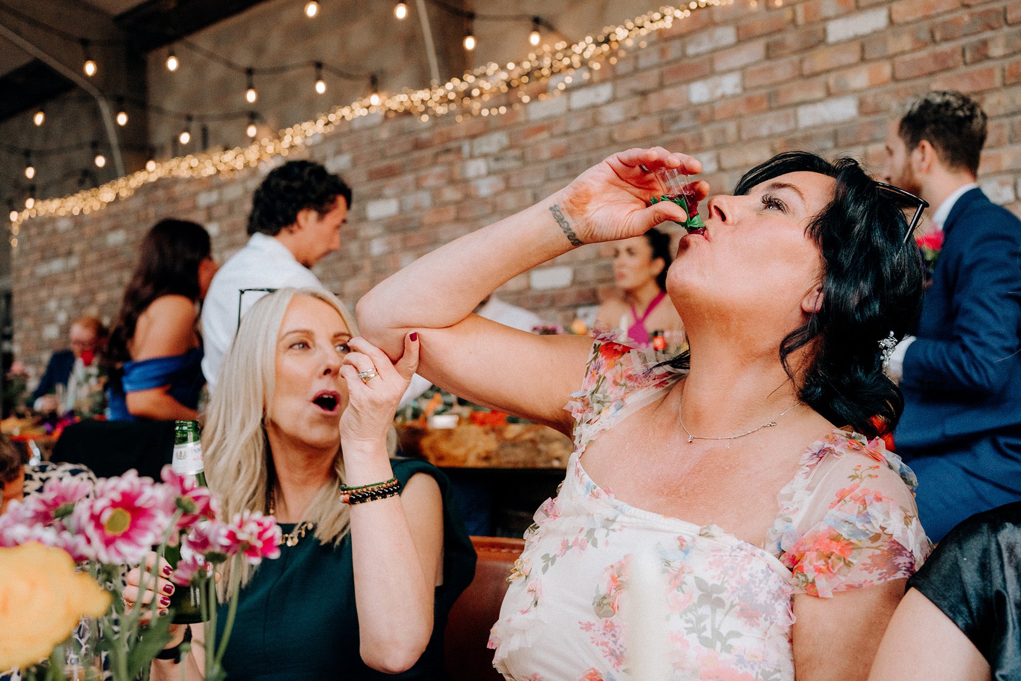 wedding reception at ten streets wine, liverpool