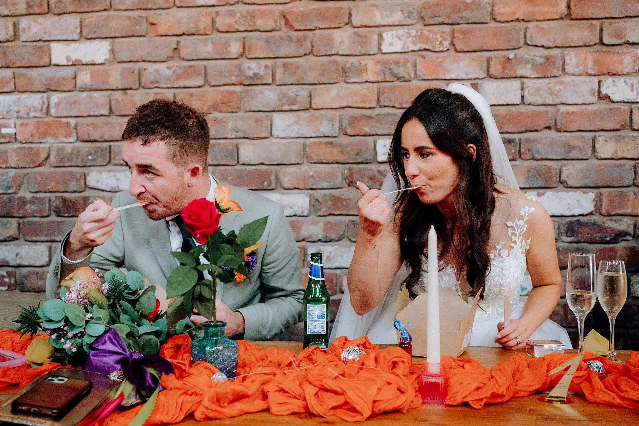 wedding reception at ten streets wine, liverpool