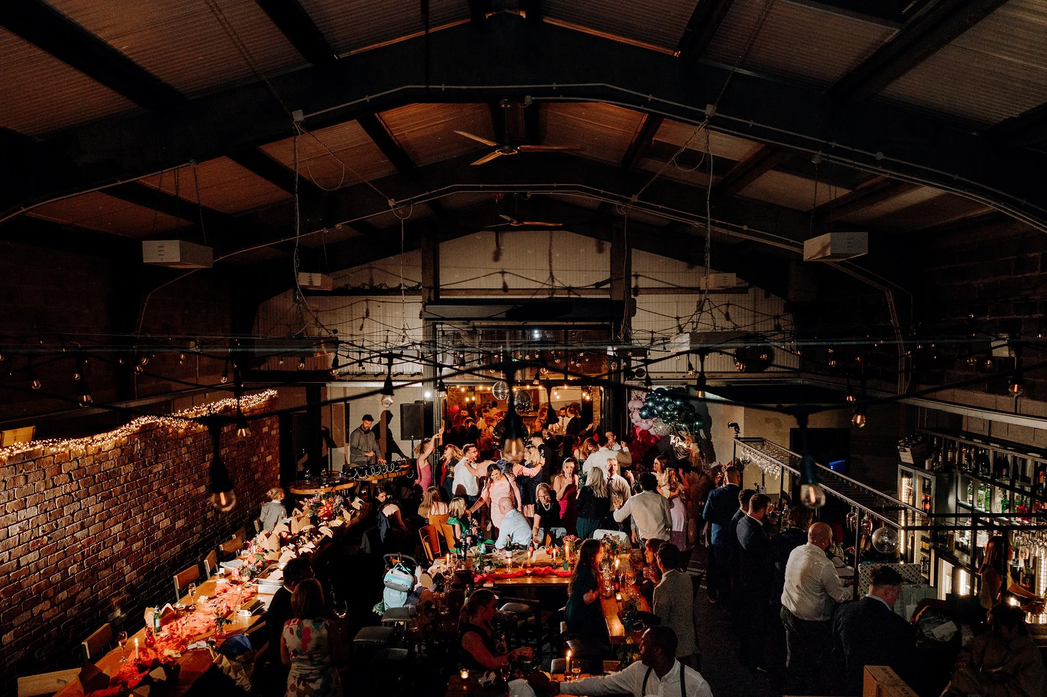 wedding reception at ten streets wine, liverpool