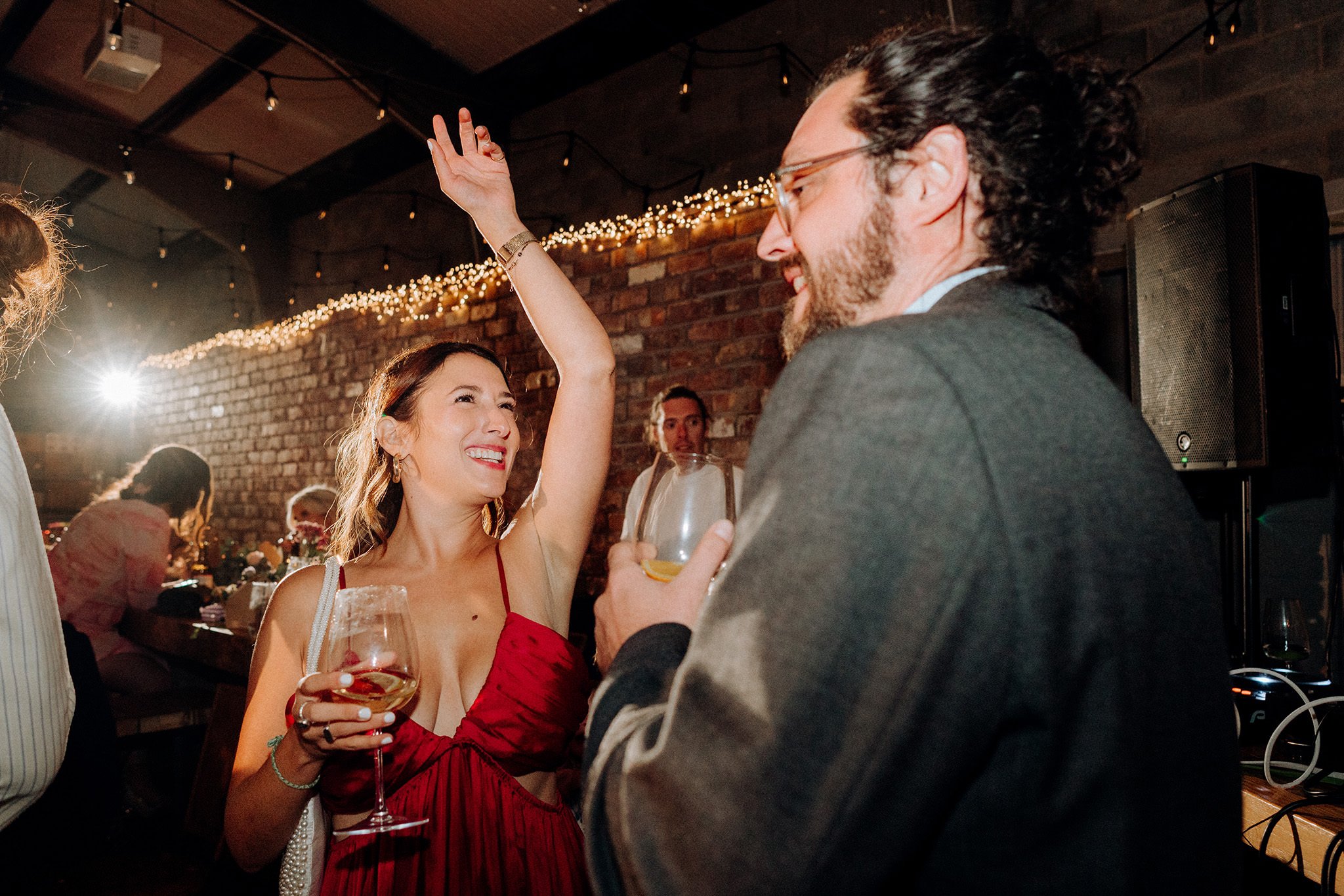 wedding reception at ten streets wine, liverpool