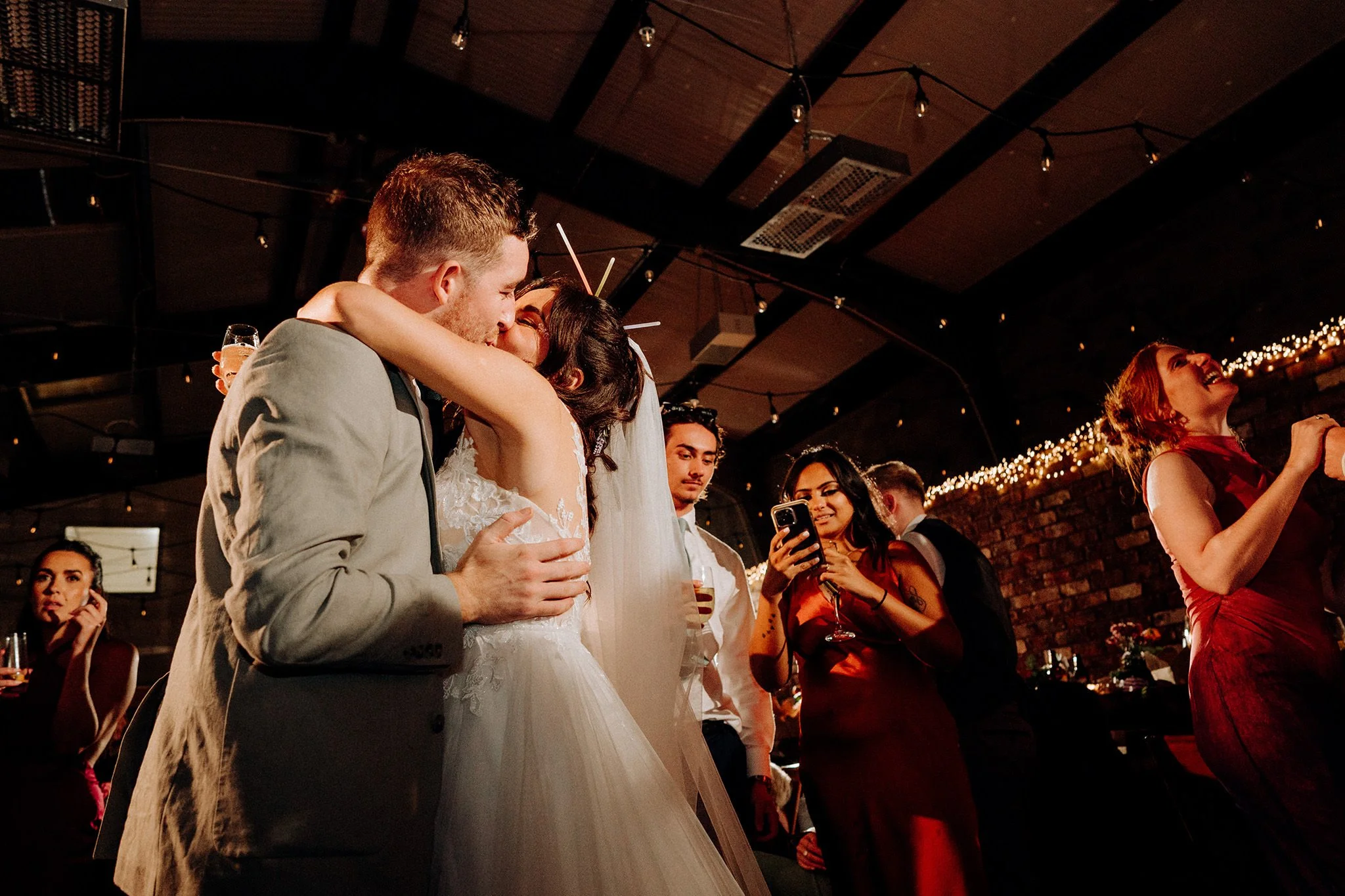 wedding reception at ten streets wine, liverpool