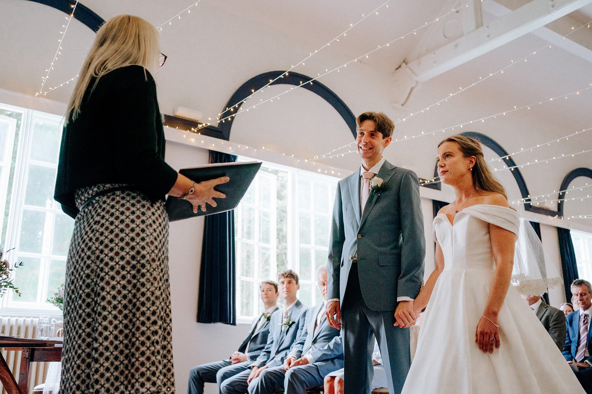 village hall wedding ceremony