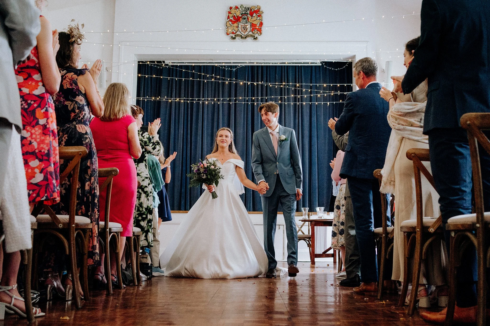 village hall wedding ceremony