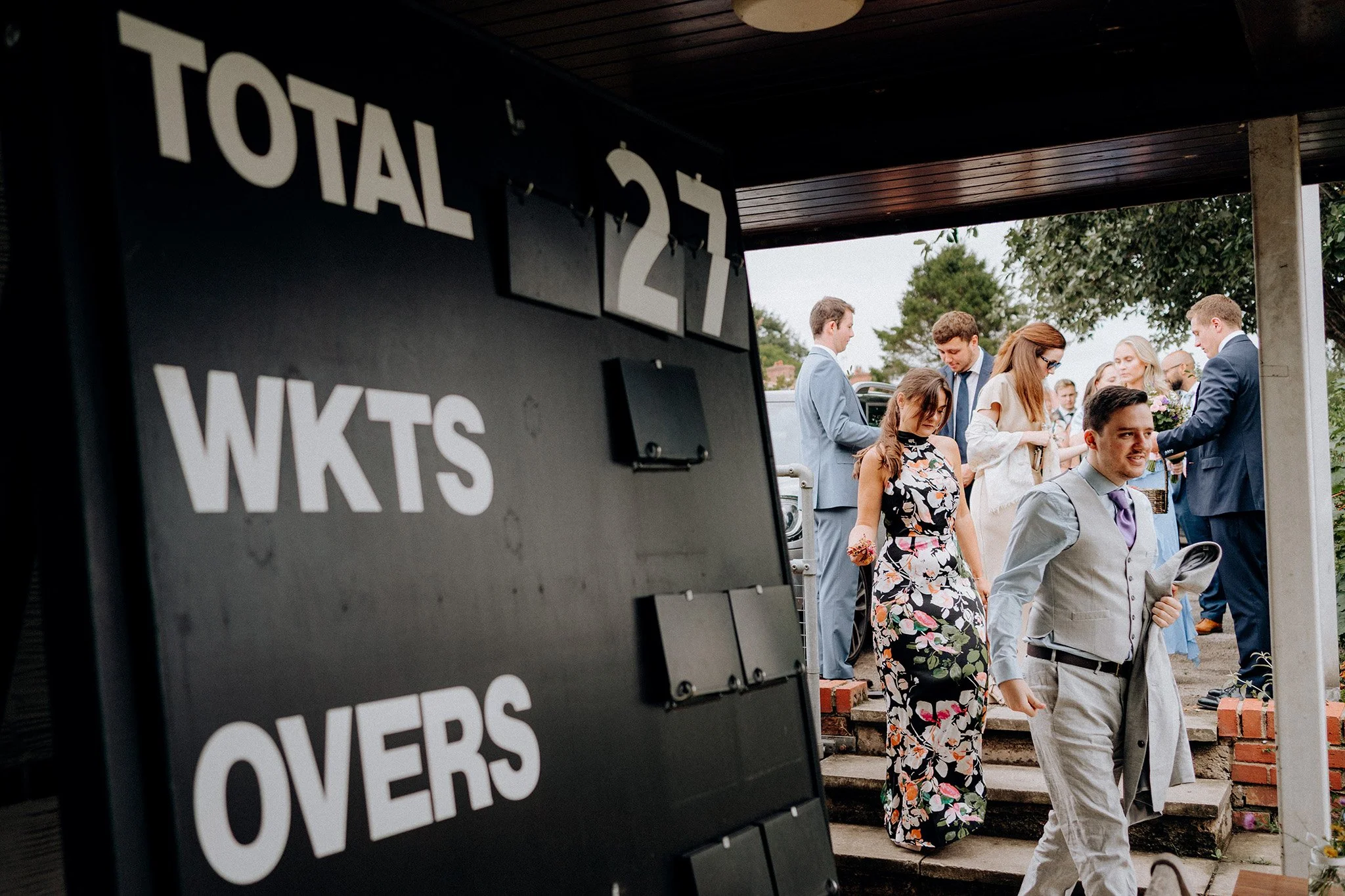 confetti village hall wedding
