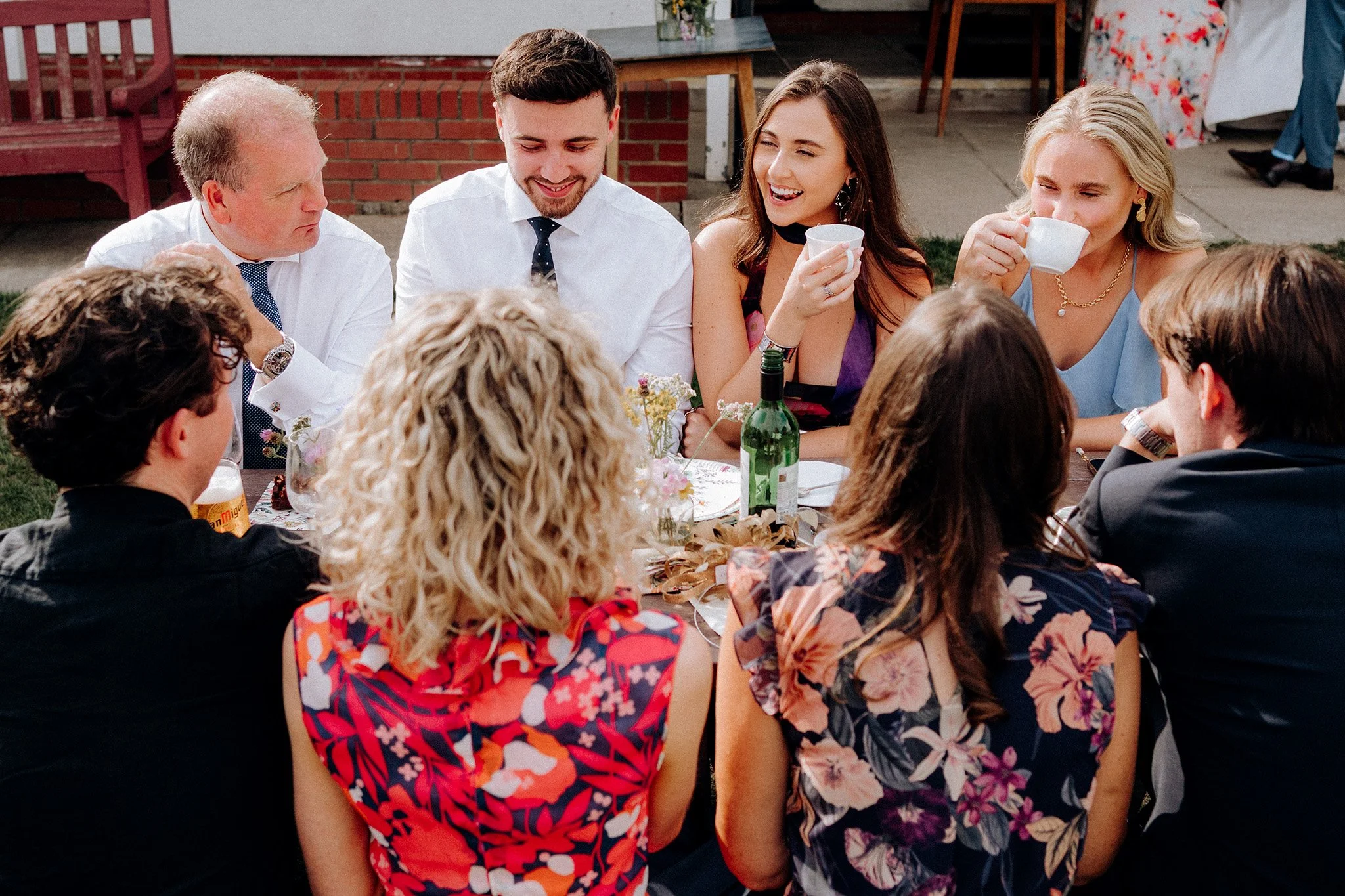 evening reception village hall wedding cheshire
