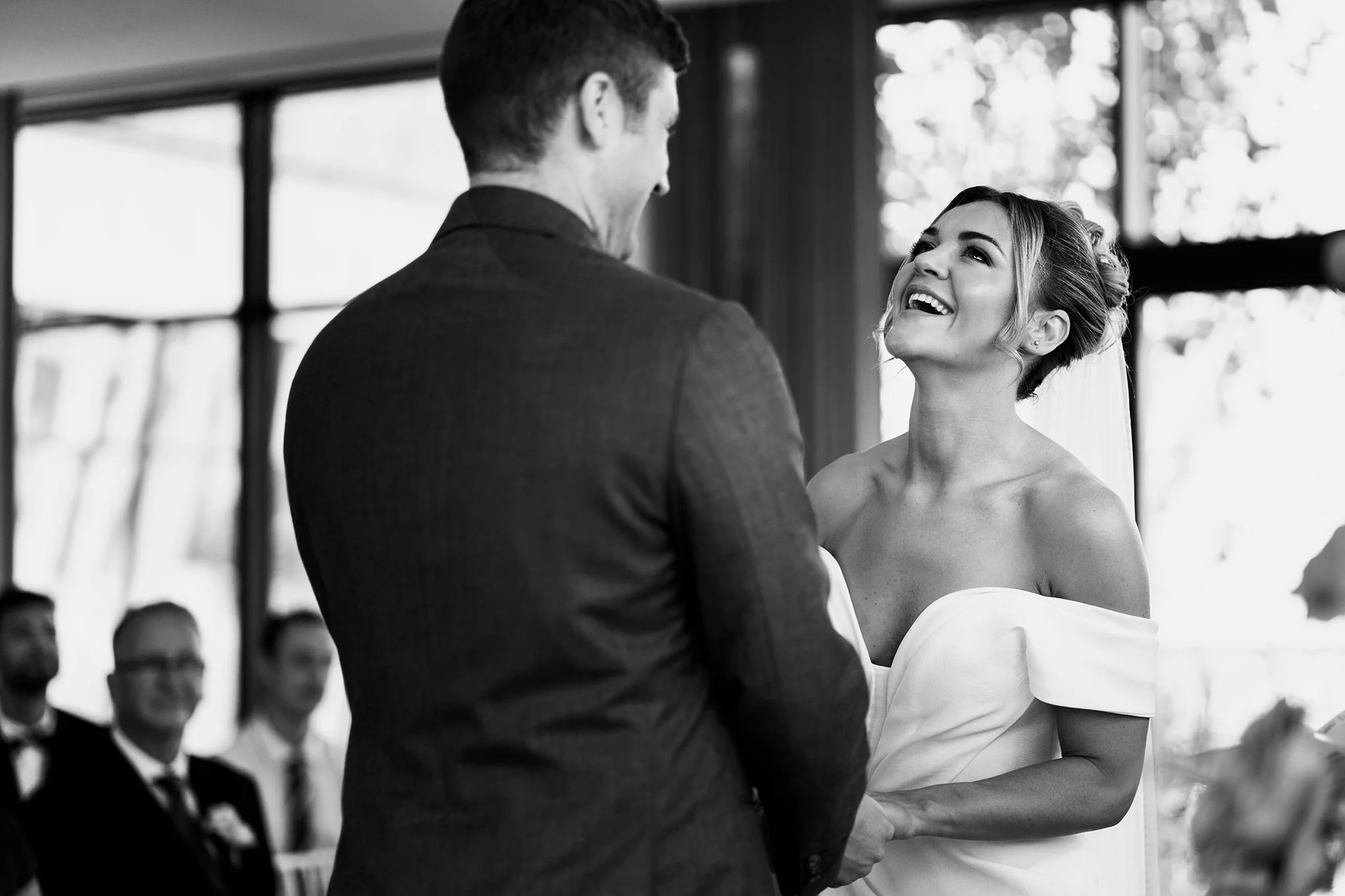 wedding ceremony at hope street hotel