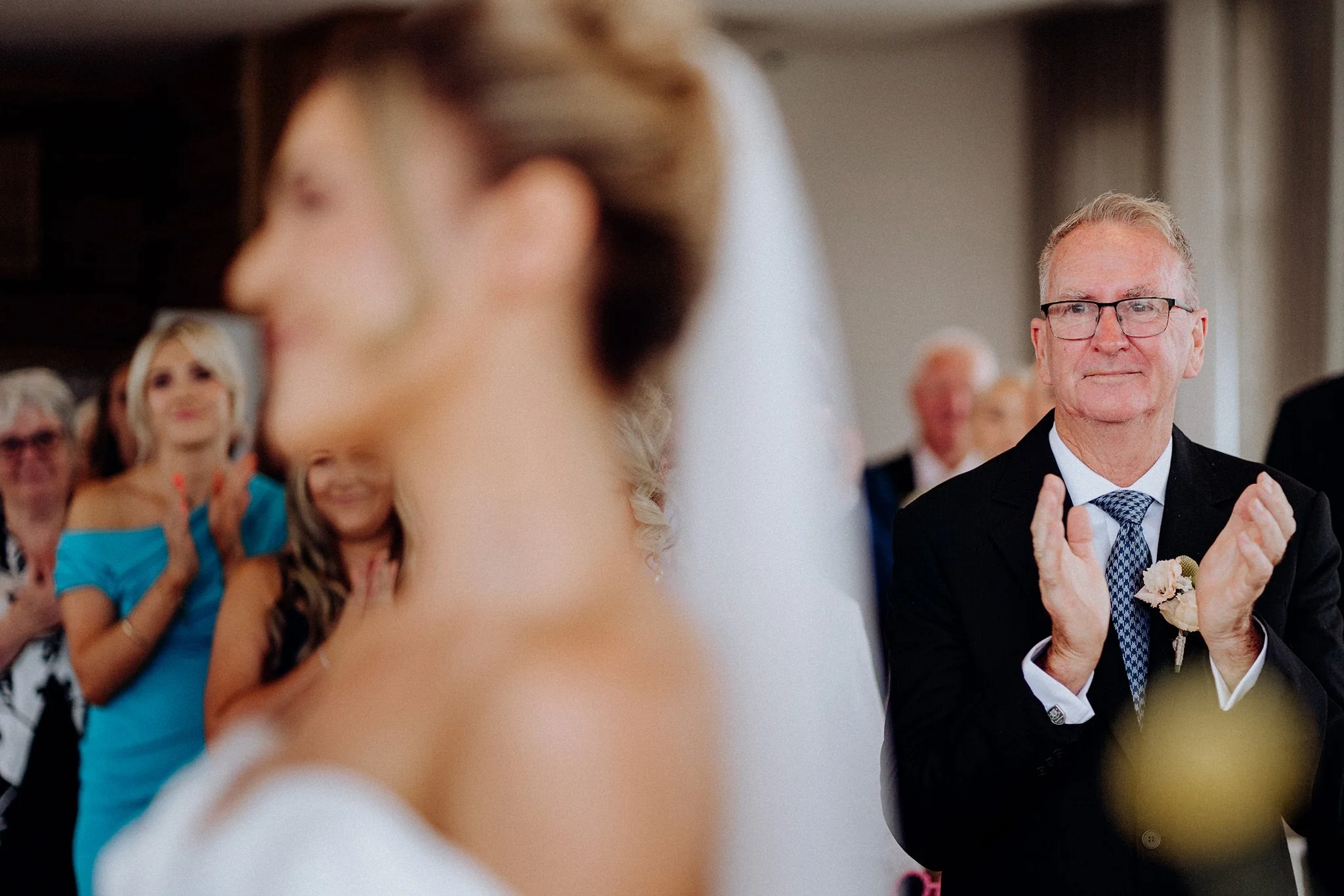 wedding ceremony at hope street hotel