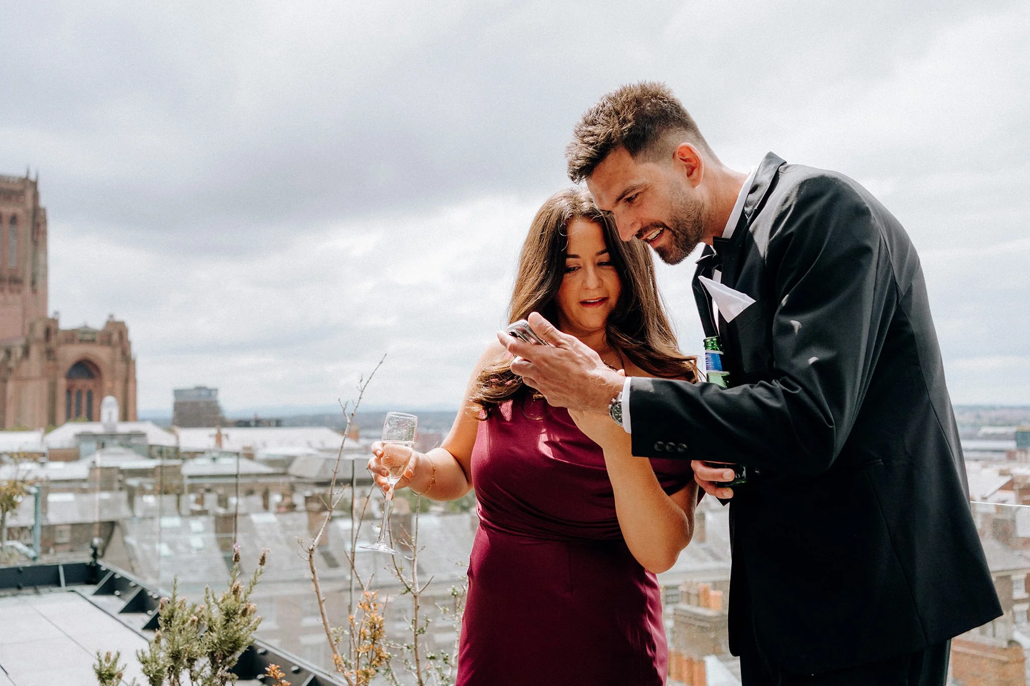 wedding reception at hope street hotel