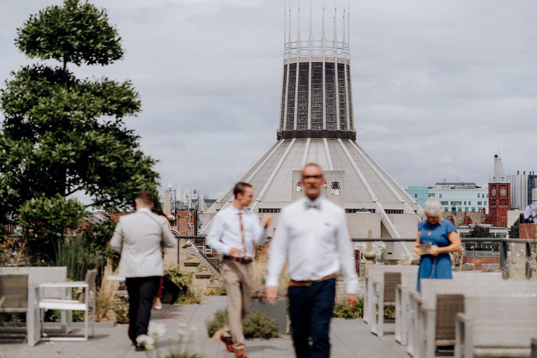 wedding reception at hope street hotel