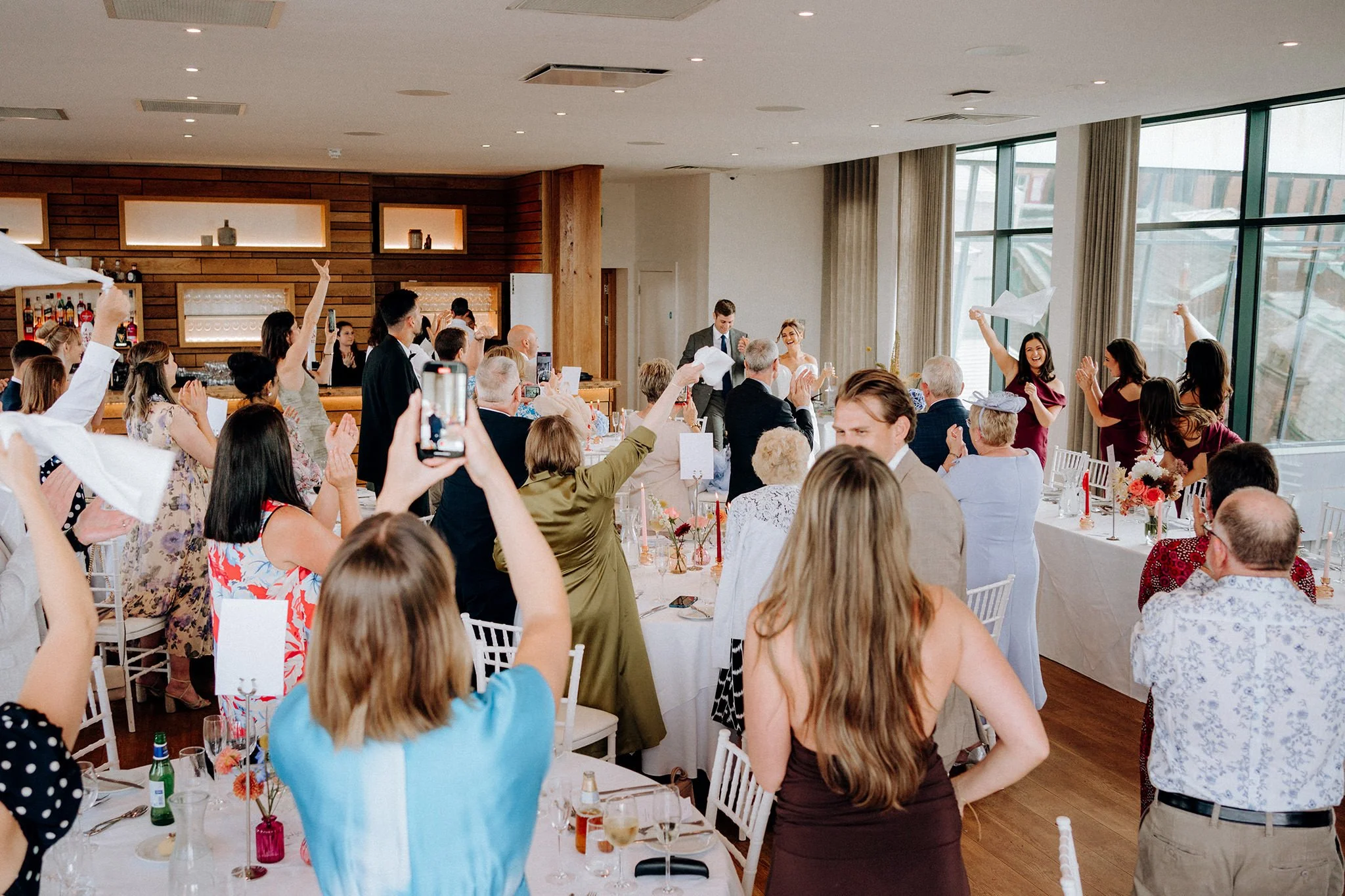 wedding meal at hope street hotel