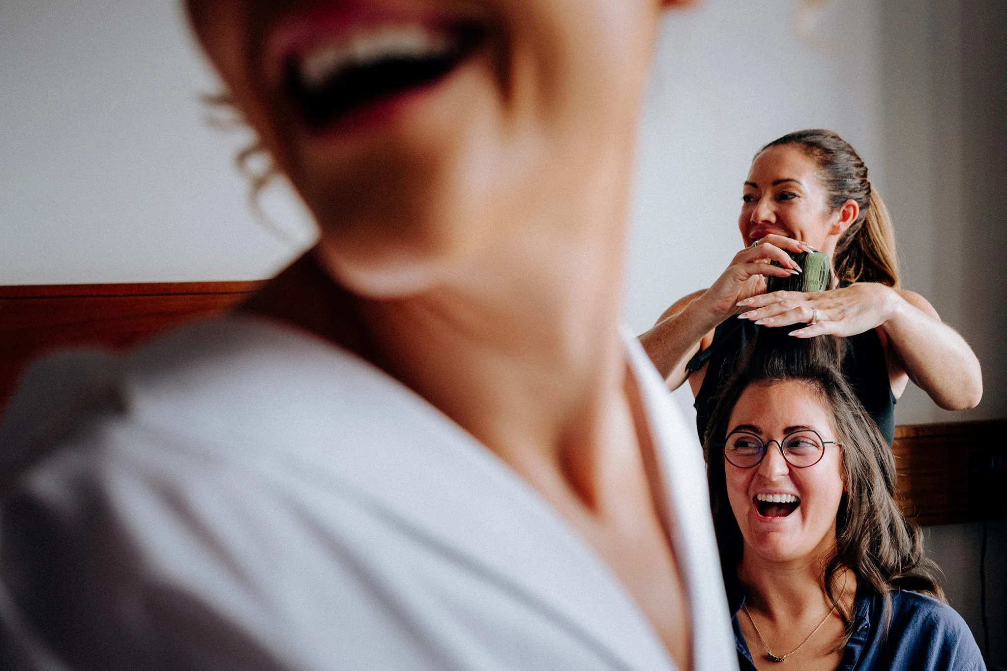 bridal prep wedding at hope street hotel liverpool