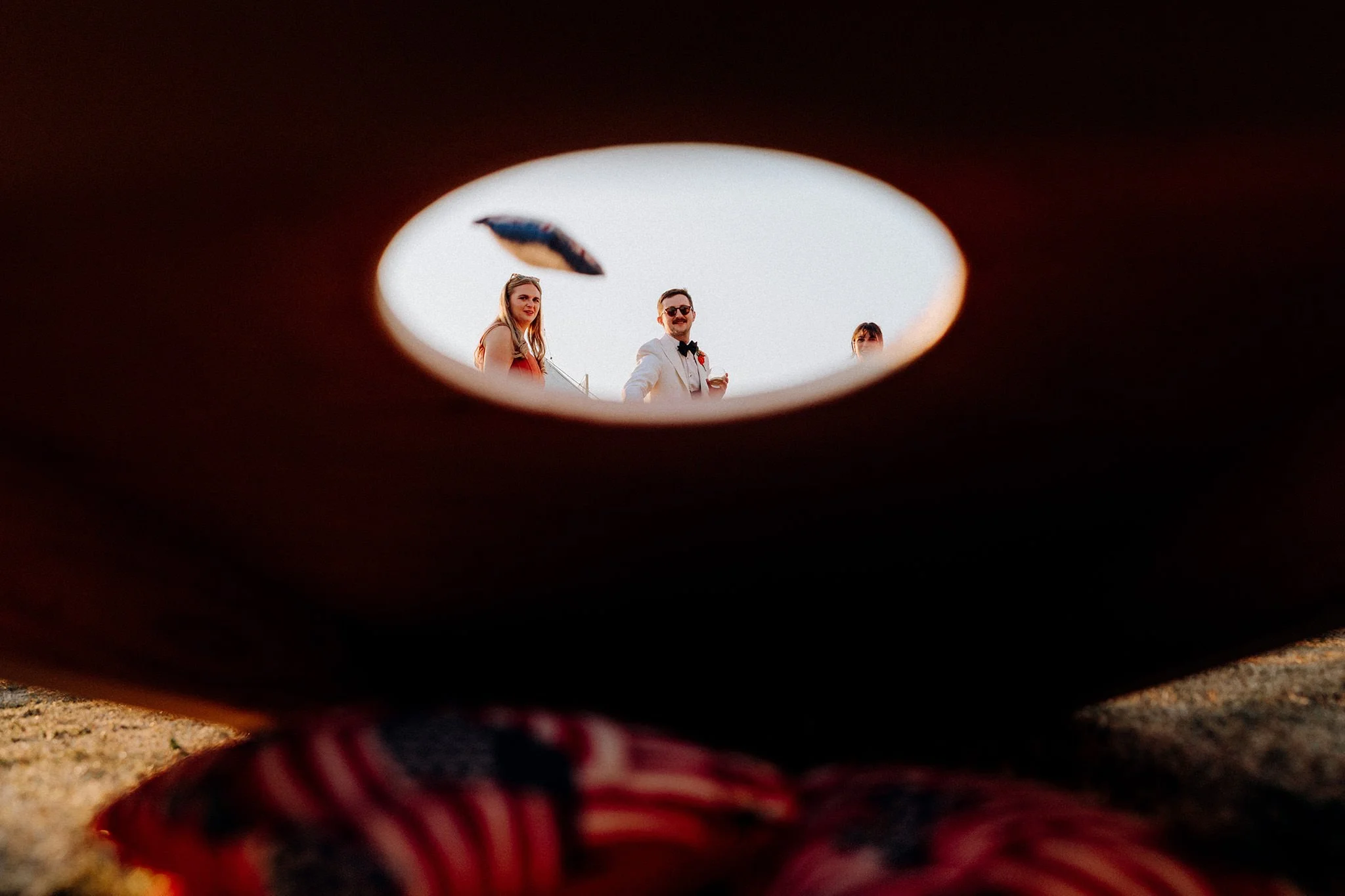 lawn games at crosby wedding