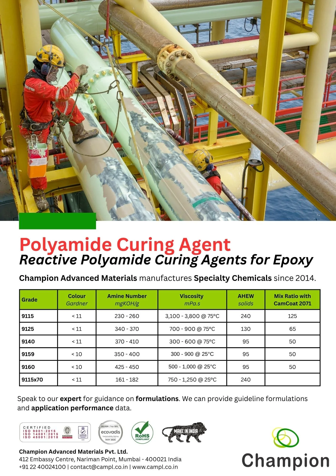 Polyamide Curing Agent