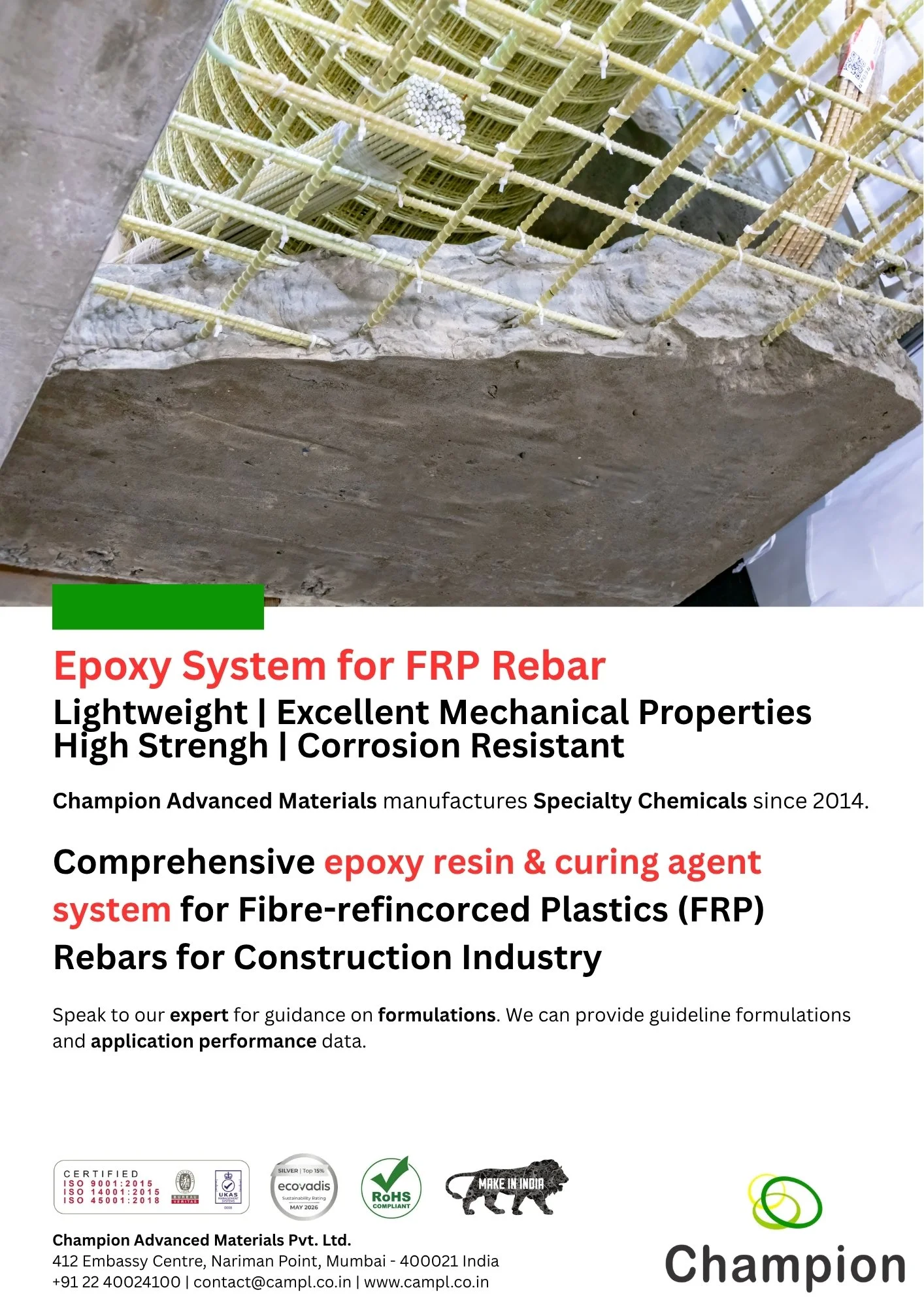 Composite FRP Rebar