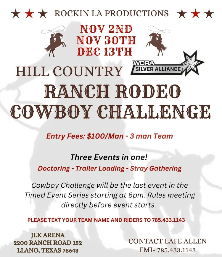 Local Goat Roping Flyers Goat Roping & Ranch Rodeo Cowboy Challenge at the JLK β Untitled