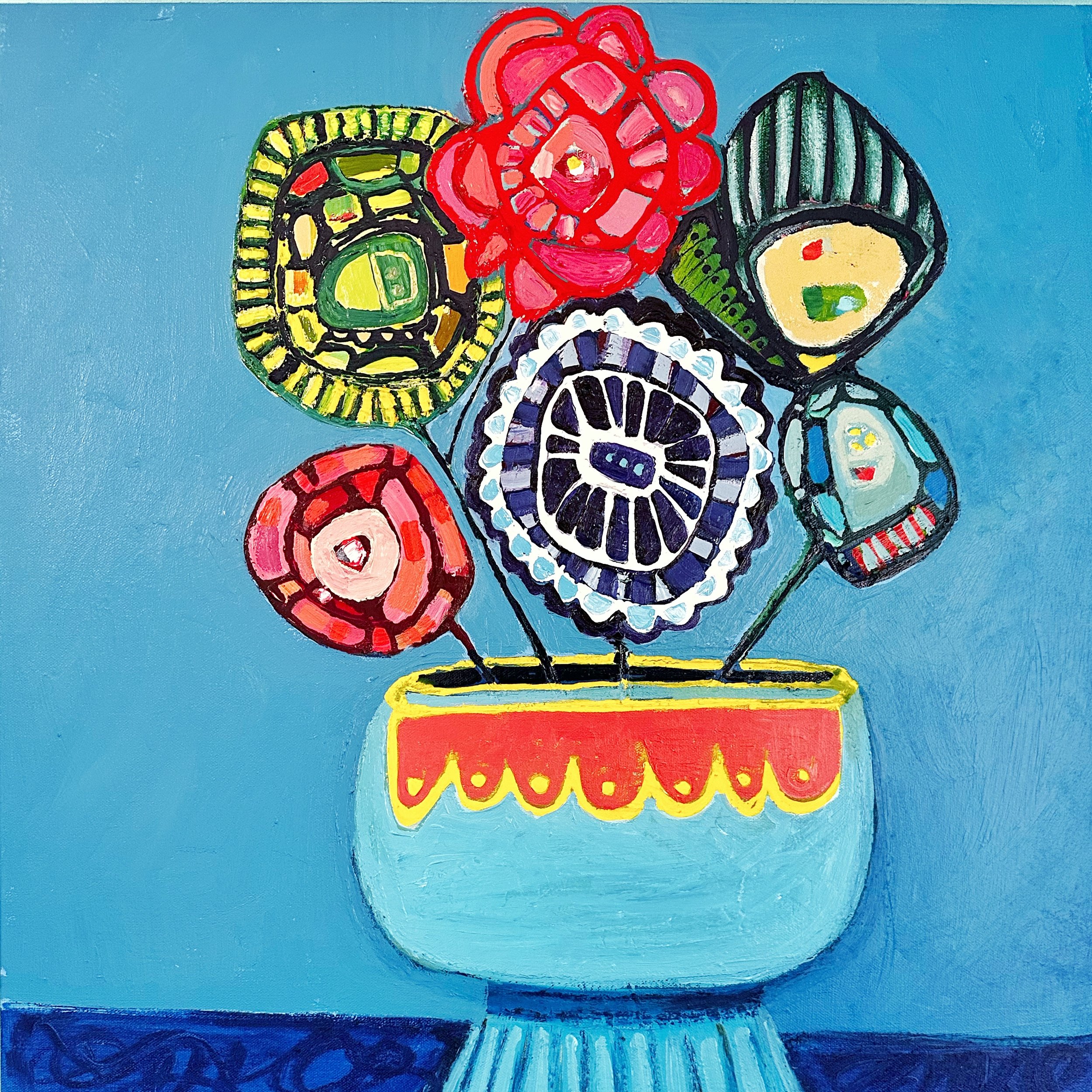 BLUE FLOWERS