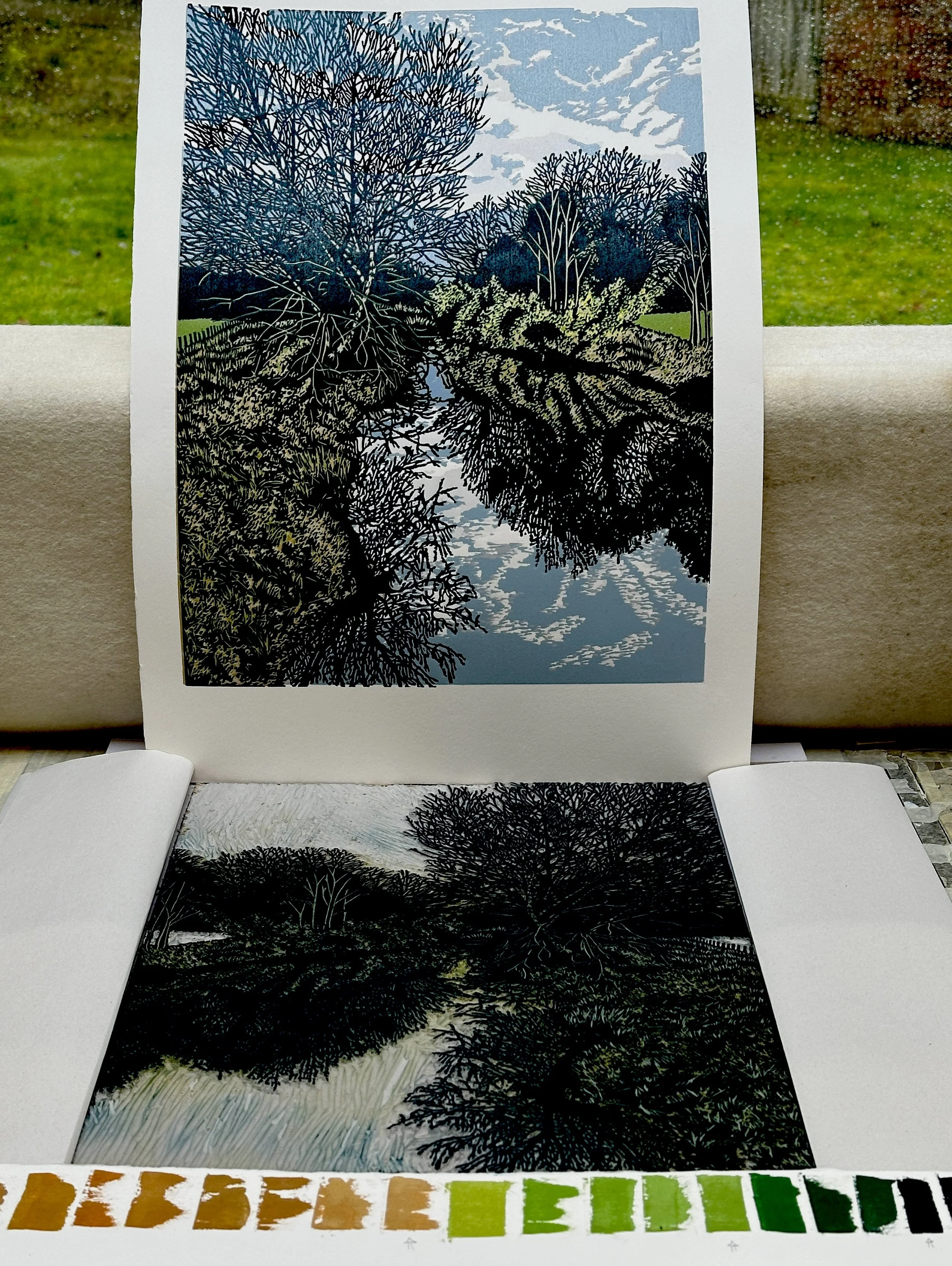 close up river print on press.JPG