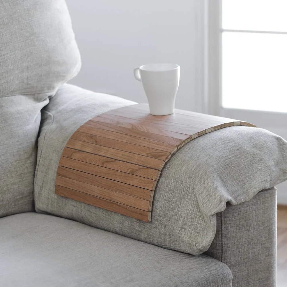 Adaptable armrest tray — Cherry DETRAY