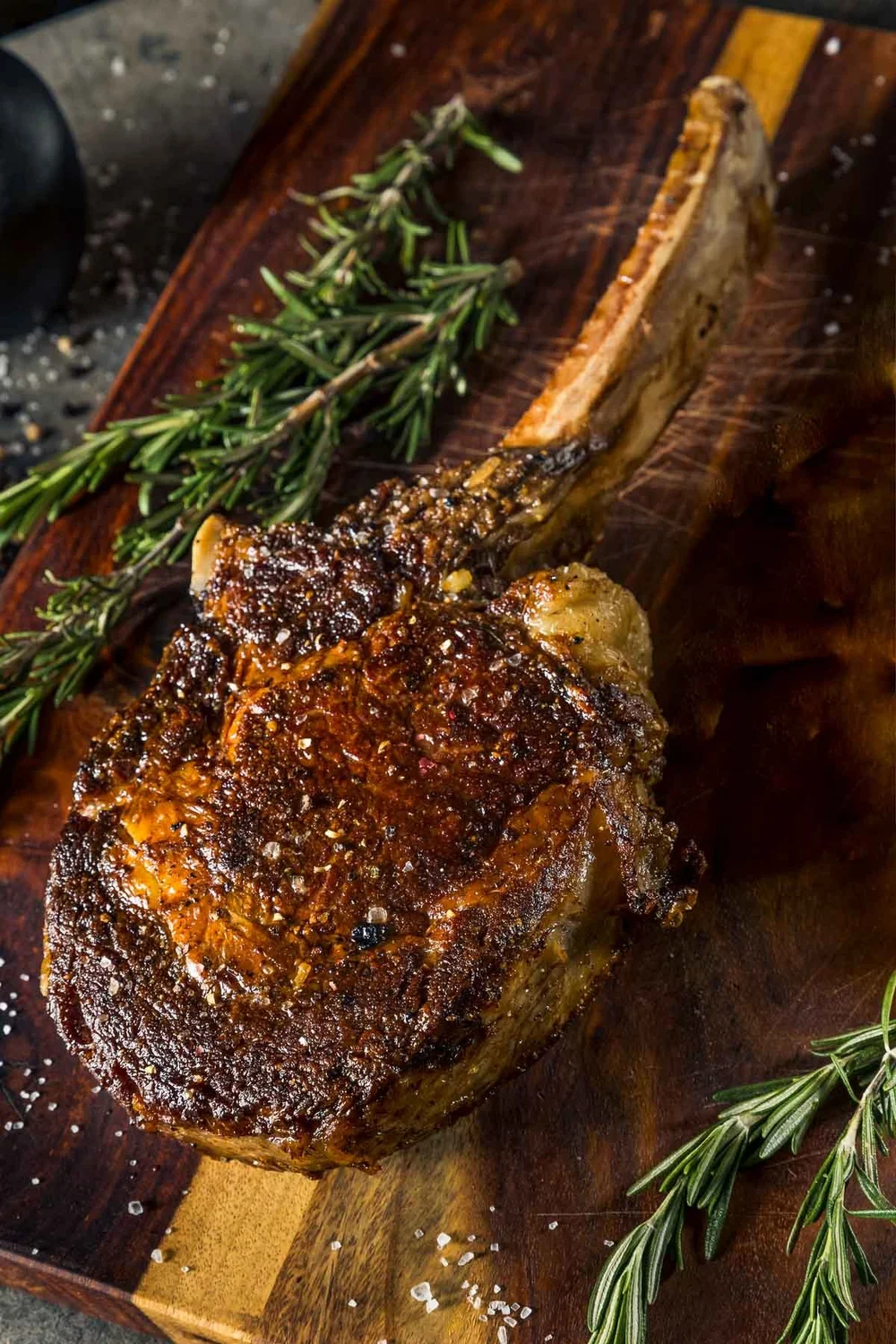 Tomahawk Steak Thick Cut Ribeye Grill Time Tomahawk Steak Recipe