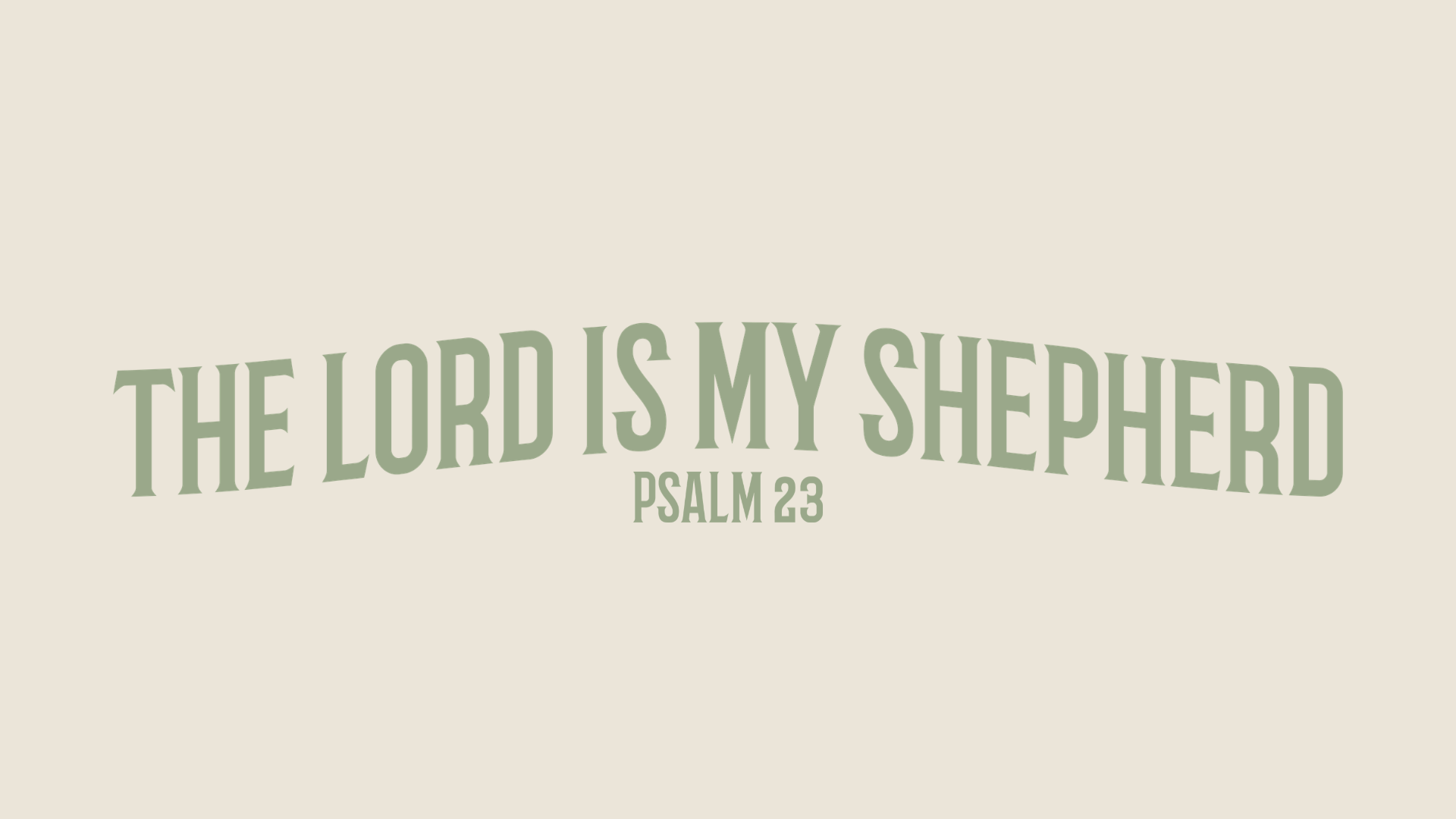 Psalm 23 | Hope in the Valley