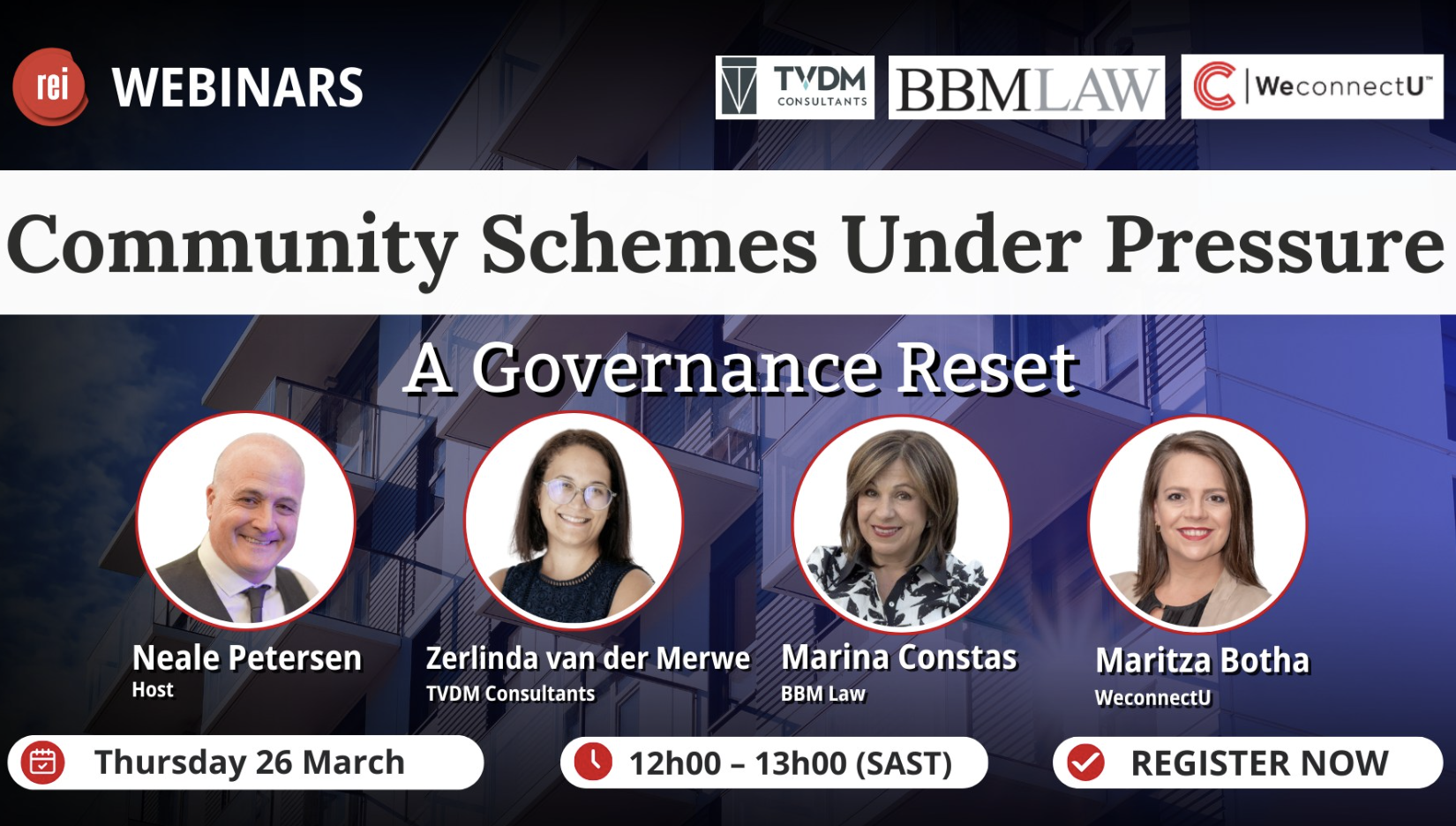 Community schemes under pressure: A governance reset