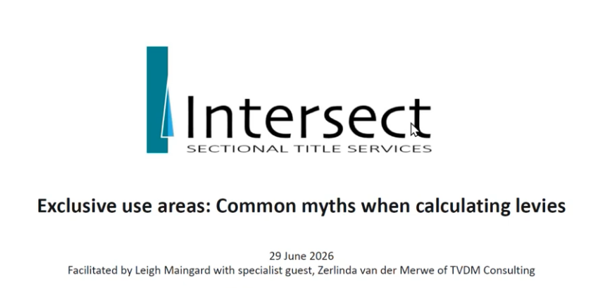 Exclusive use areas: Common myths when calculating levies