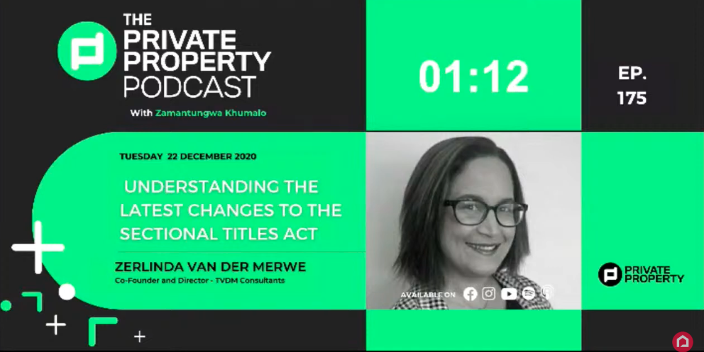 Understanding the latest changes to the Sectional Titles Act