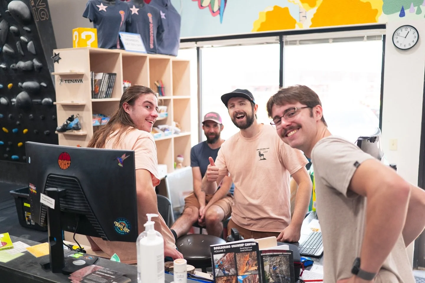 We are hiring for a Front Desk Lead!

We are looking for someone who connects well with people, cares about climbing and wants to help make Grip a welcoming place for first timers, members, youth athletes, and the Grand Junction climbing community! 
