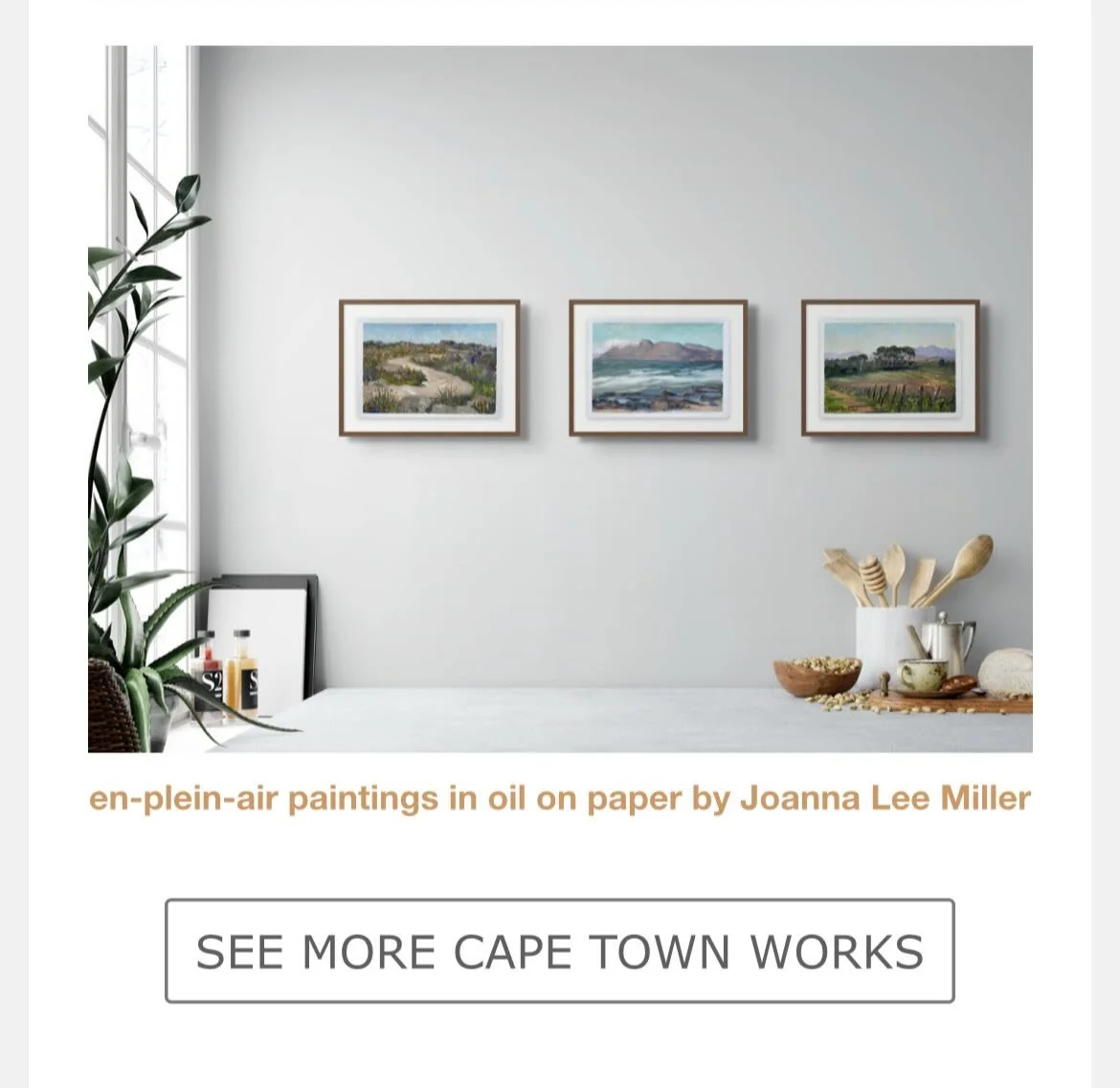 A lovely highlight of some of my Cape Town oil paintings on paper in this Sunday&rsquo;s @stateofthe_art newsletter. 

Here is the link if you&rsquo;d like to explore them in more detail https://www.stateoftheart-gallery.com/tags/cape-town-landscape-