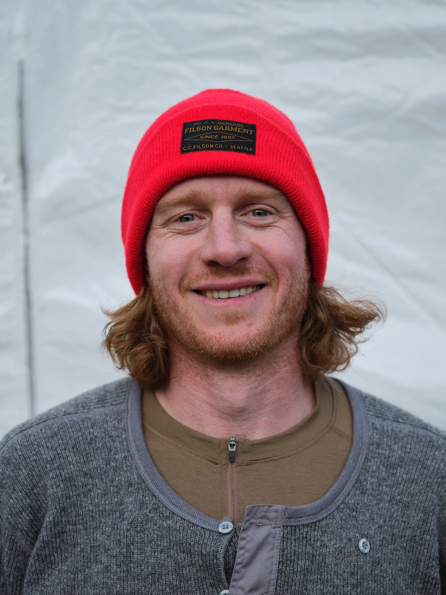 David Kendrick Chittock portrait with a watch cap and wool sweater.