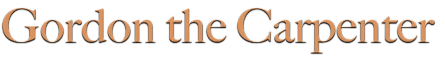 Gordon the Carpenter 