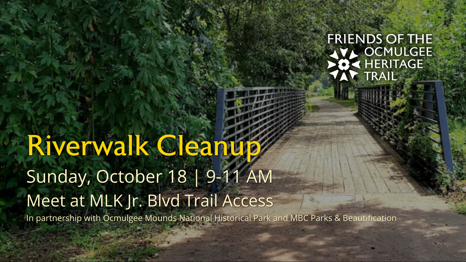 OHT Riverwalk Cleanup