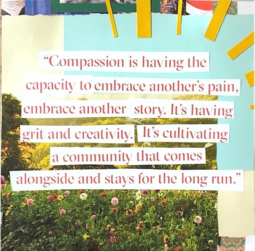 The heart behind art workshops, in collage form 🤍