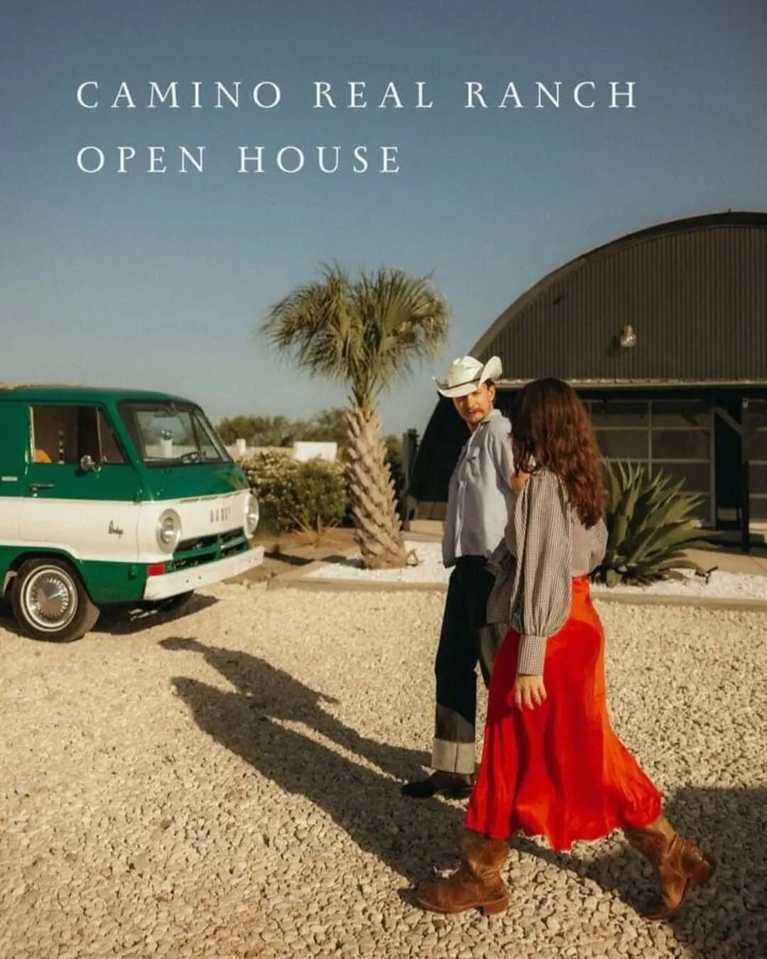 SAVE THE DATE Sunday, Jan. 21st! @caminorealranch will be having their annual open house event from 2 - 5 pm and we are honored to be there! The time was chosen specifically so those in attendance have the chance to see Camino's twinkles in action! A