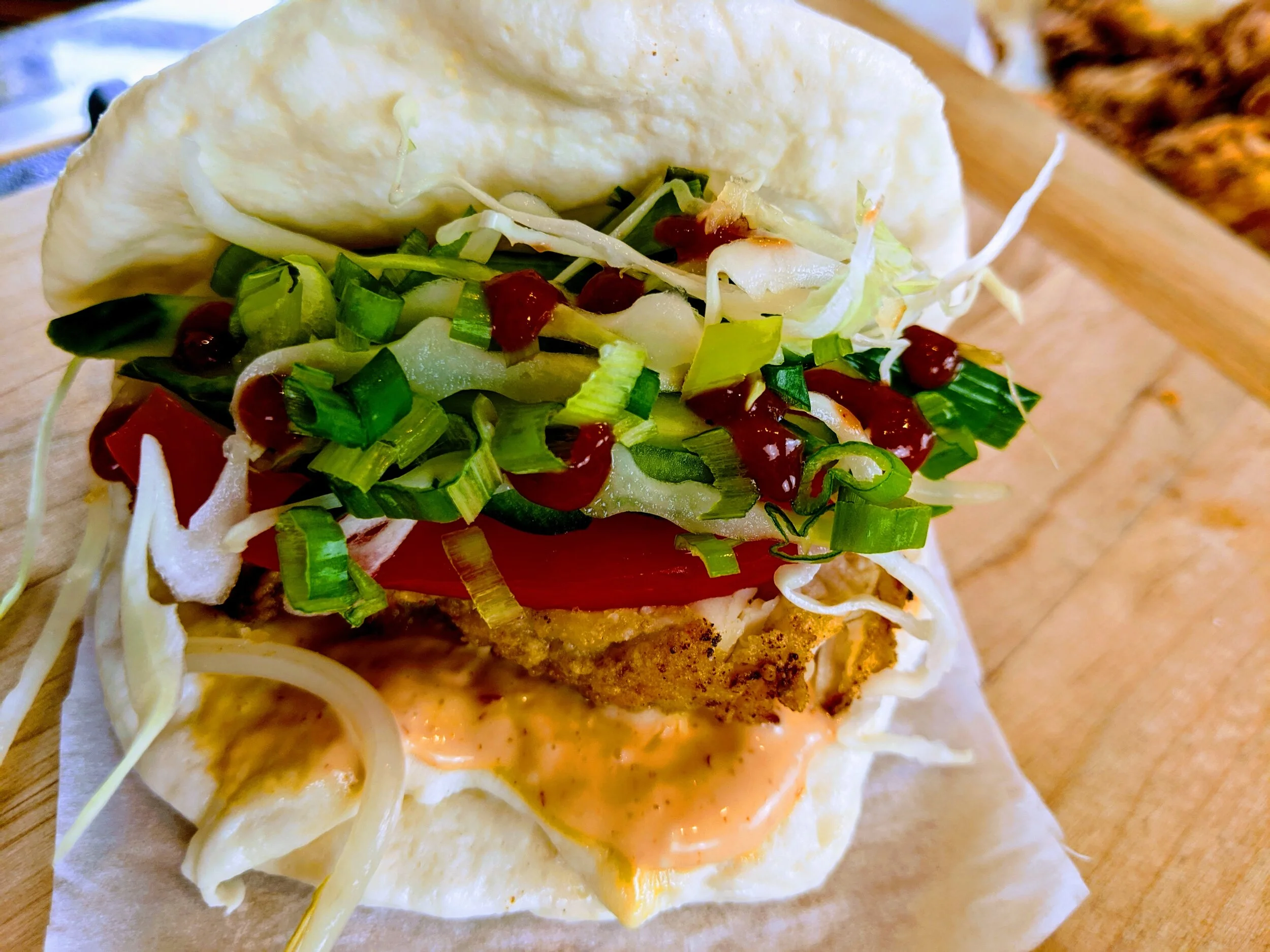 Bao Buns - Fried Chicken