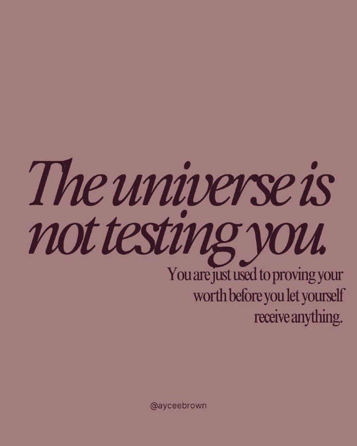 You&rsquo;re not being tested&mdash;you&rsquo;re just stuck in the habit of earning everything through struggle.
This isn&rsquo;t alignment. It&rsquo;s survival.
Book a coaching call and let&rsquo;s break the pattern.
Link in bio.

#HealingForHighAch