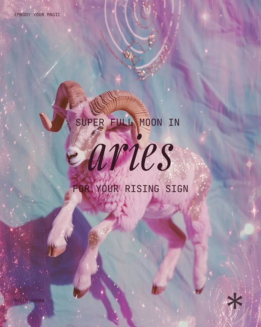 The Aries Super Full Moon isn&rsquo;t asking you to believe in yourself, it&rsquo;s begging you to act like you already do. 

To leap. To move. To stop waiting for a sign when the Universe has been screaming GO.

This moon is a mirror for your courag